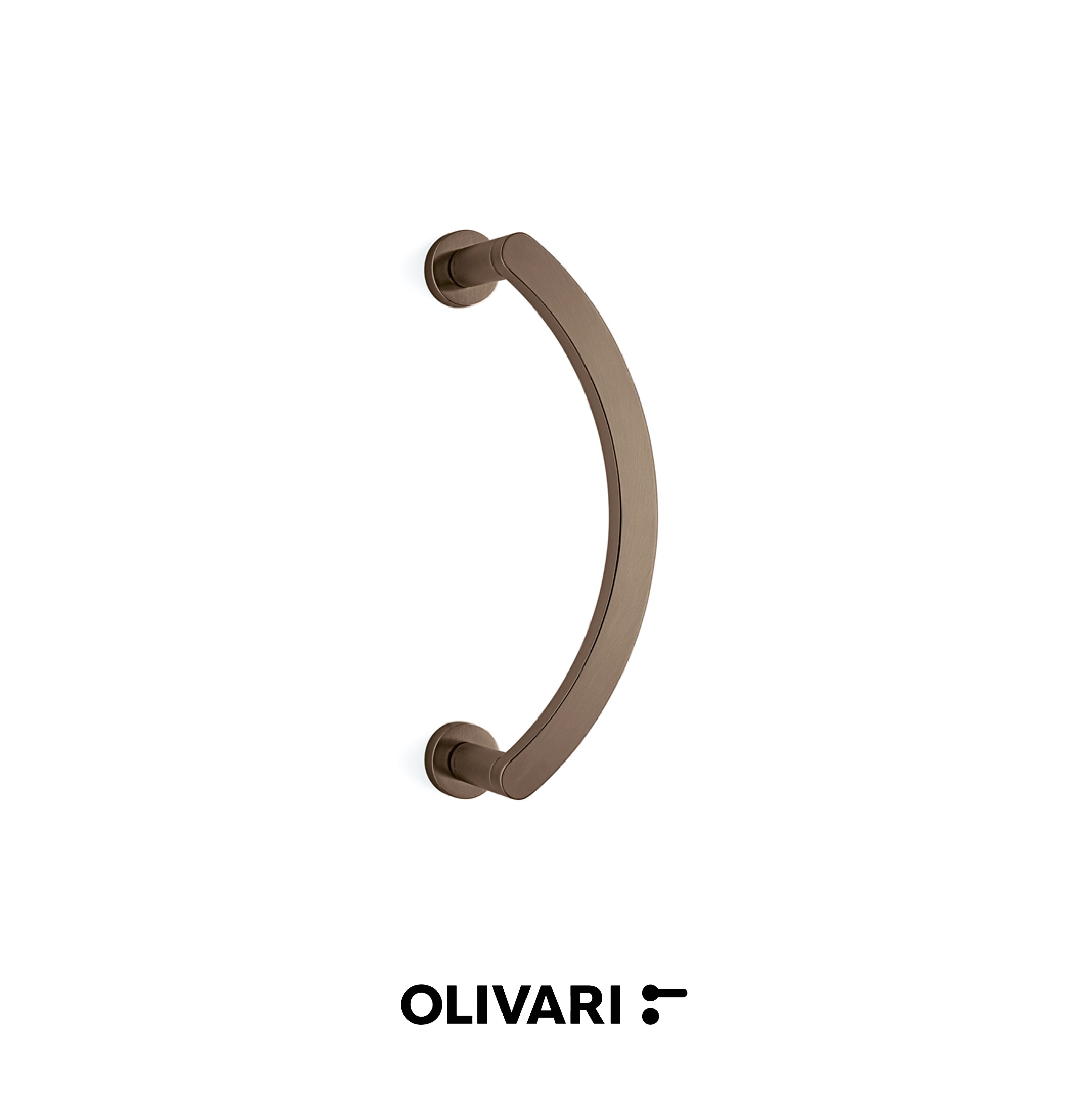Olivari Link - Offset pull handle for doors and gates