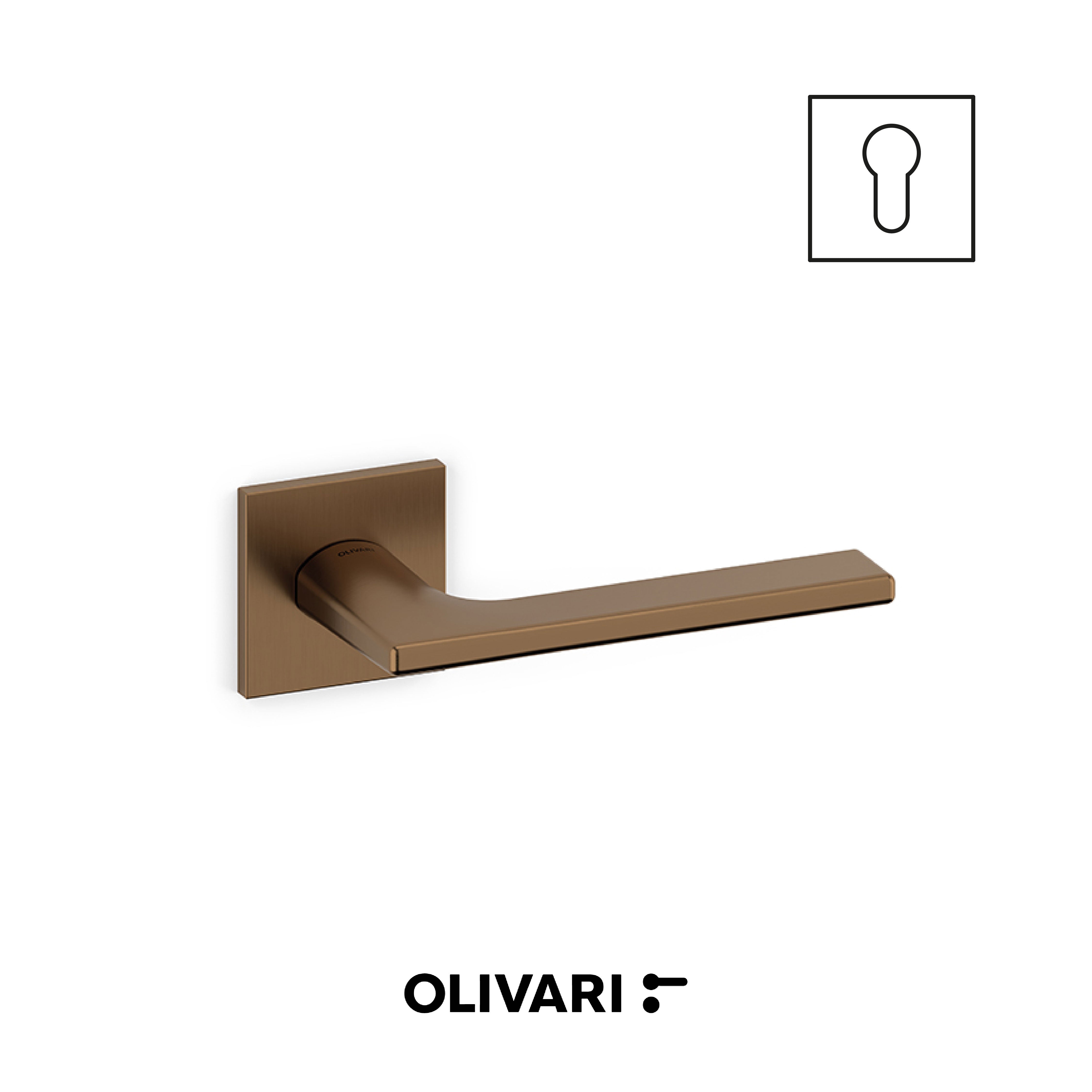 Olivari Lotus Q - Internal Door Handle