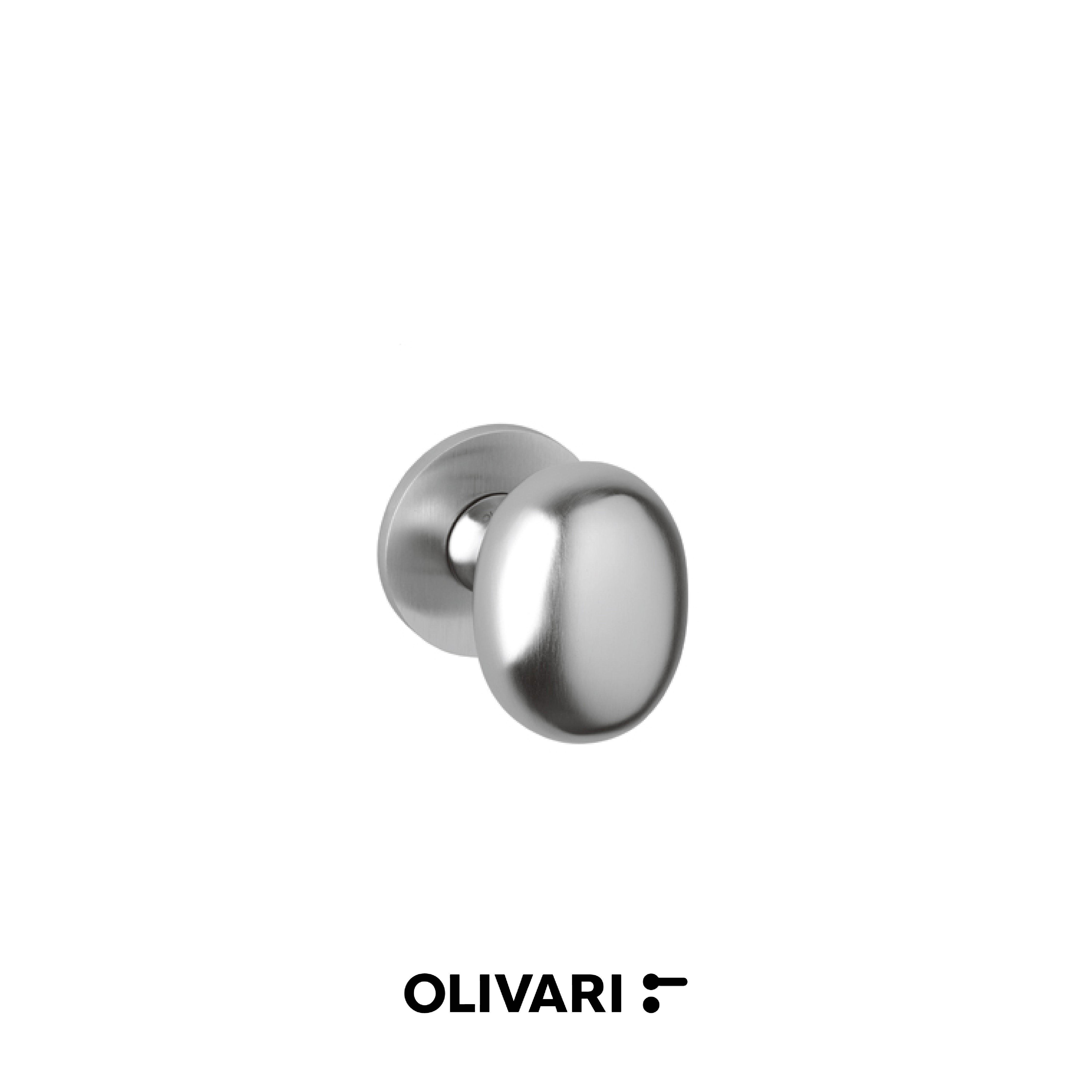 Olivari Melanzana - Center door knobs