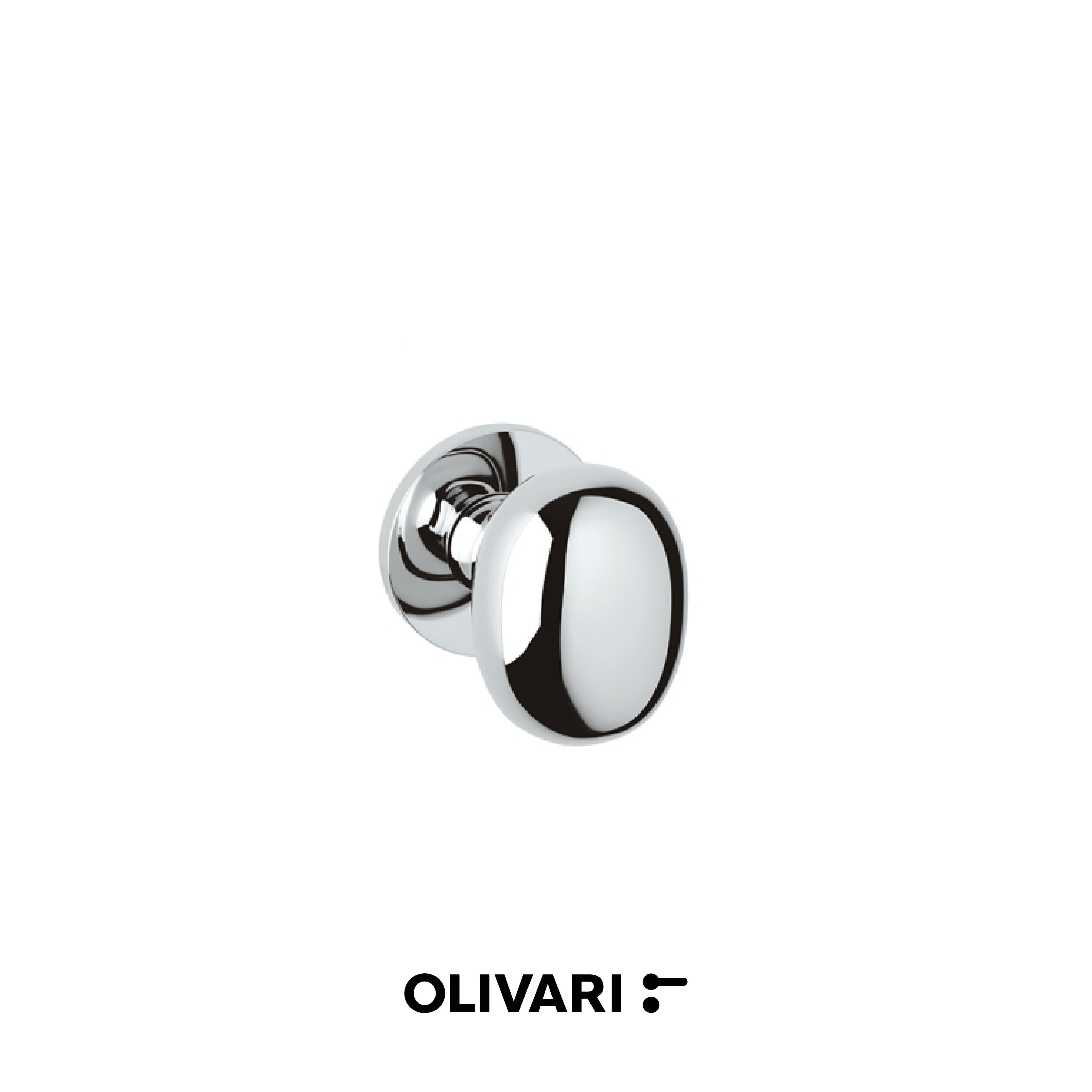 Olivari Melanzana - Center door knobs
