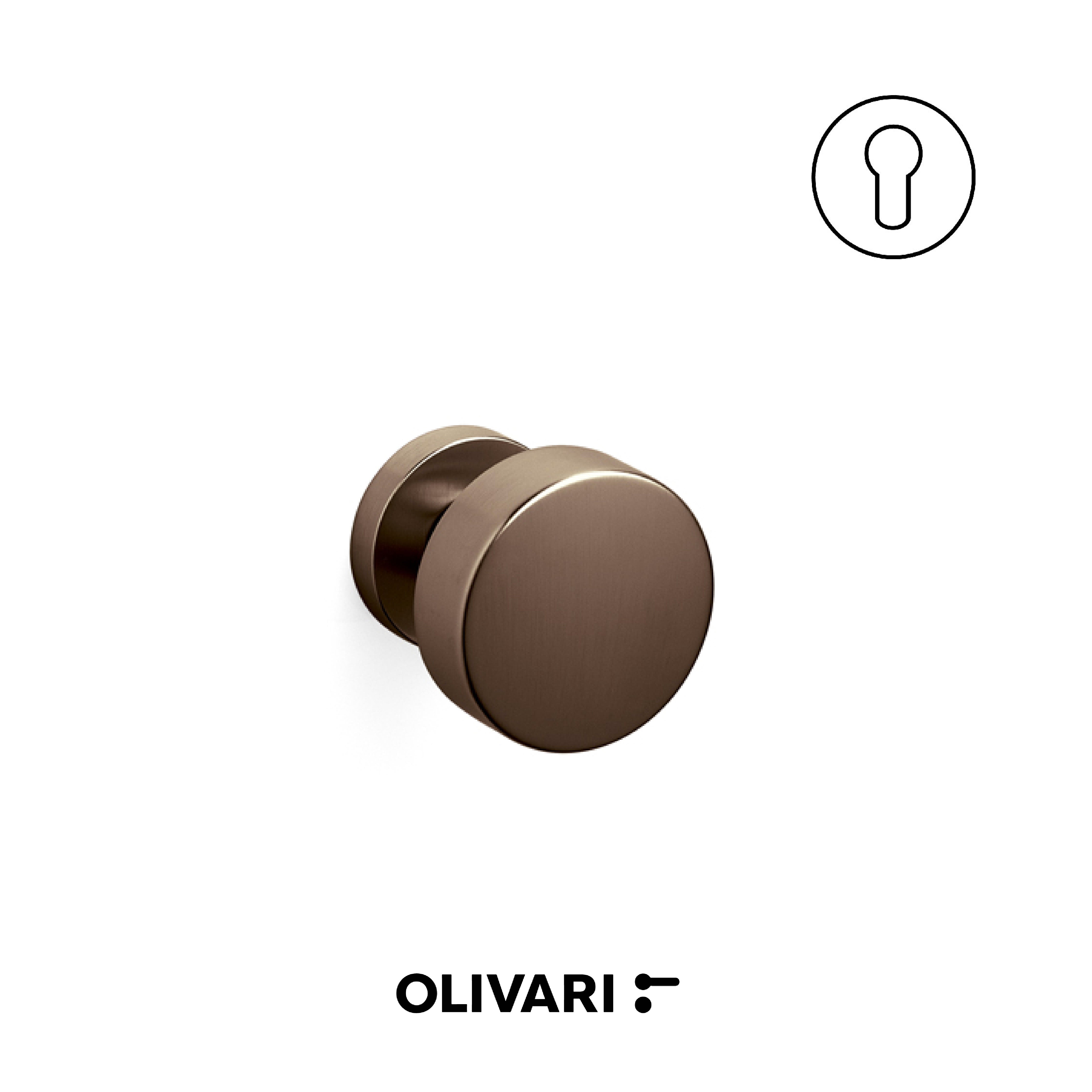 Olivari Oscar - Center door knobs
