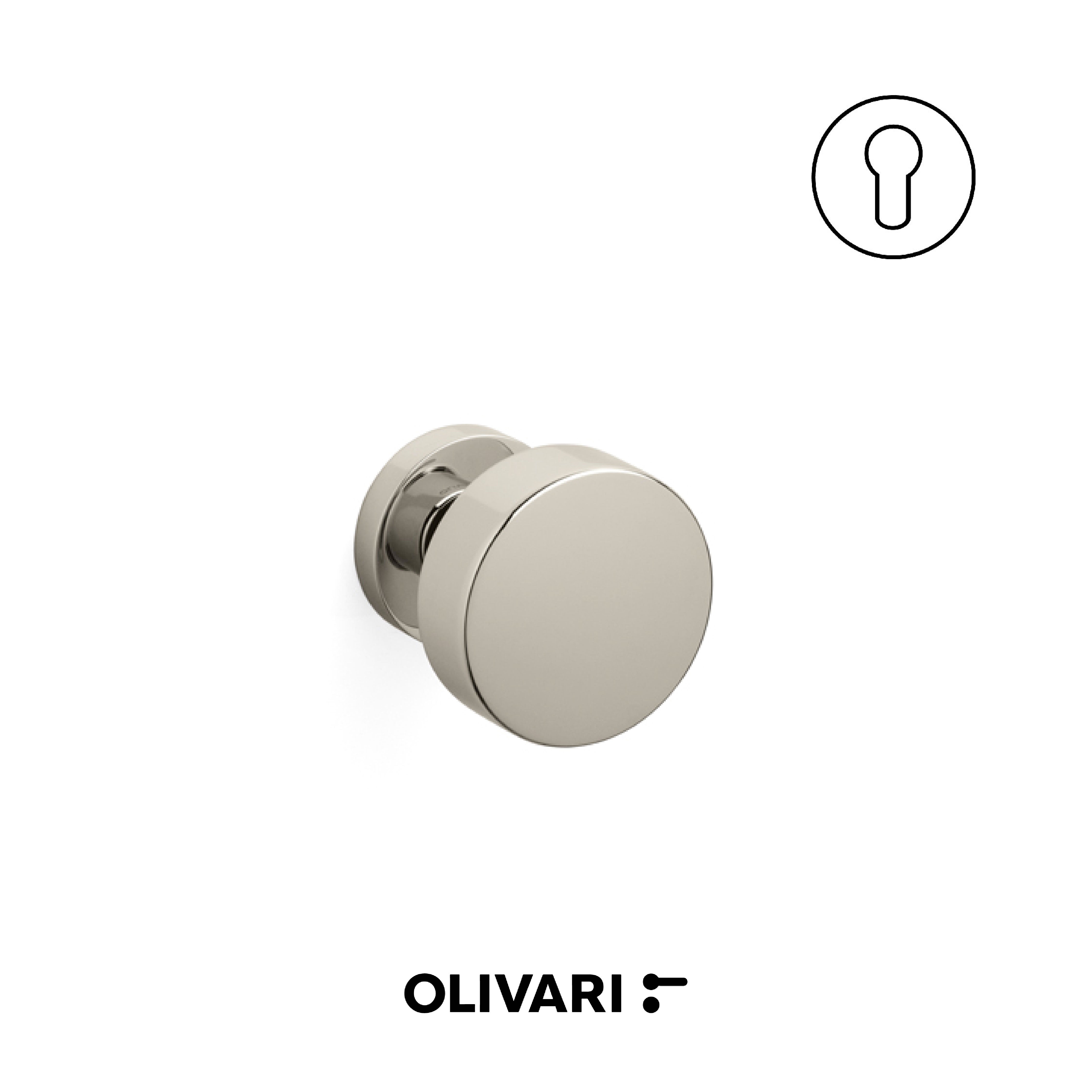 Olivari Oscar - Center door knobs