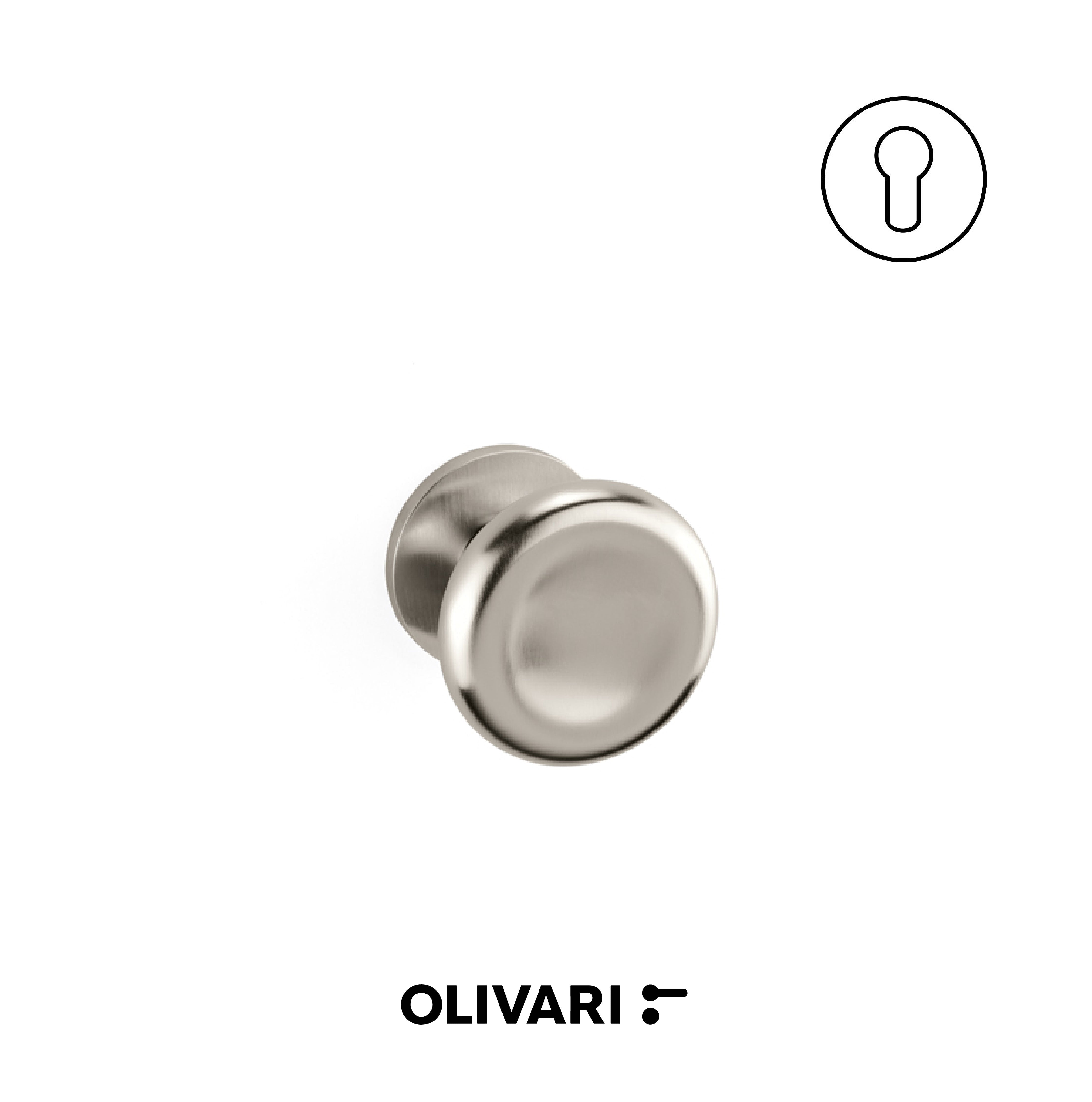 Olivari Paddle - Centre door knobs