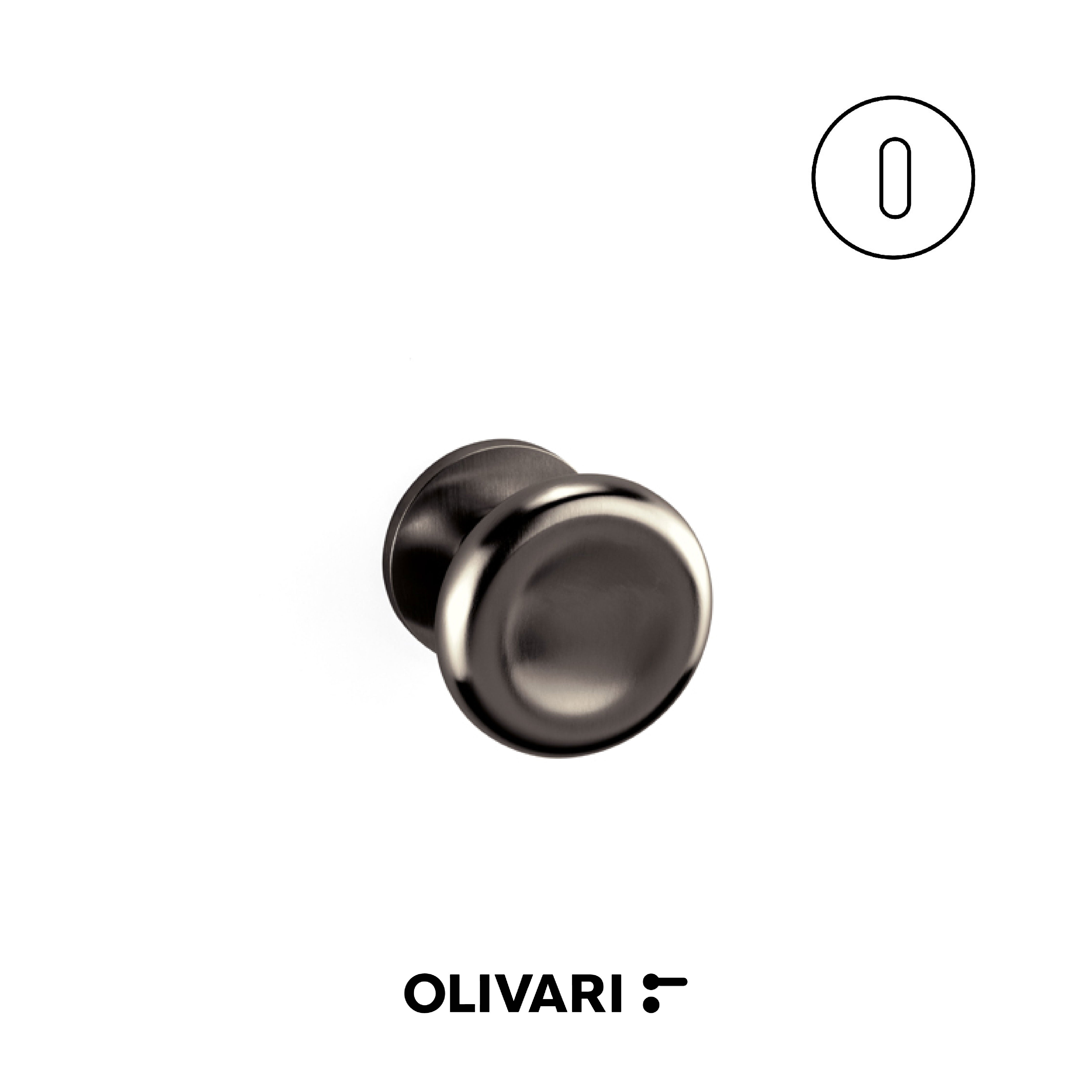 Olivari Paddle - Centre door knobs
