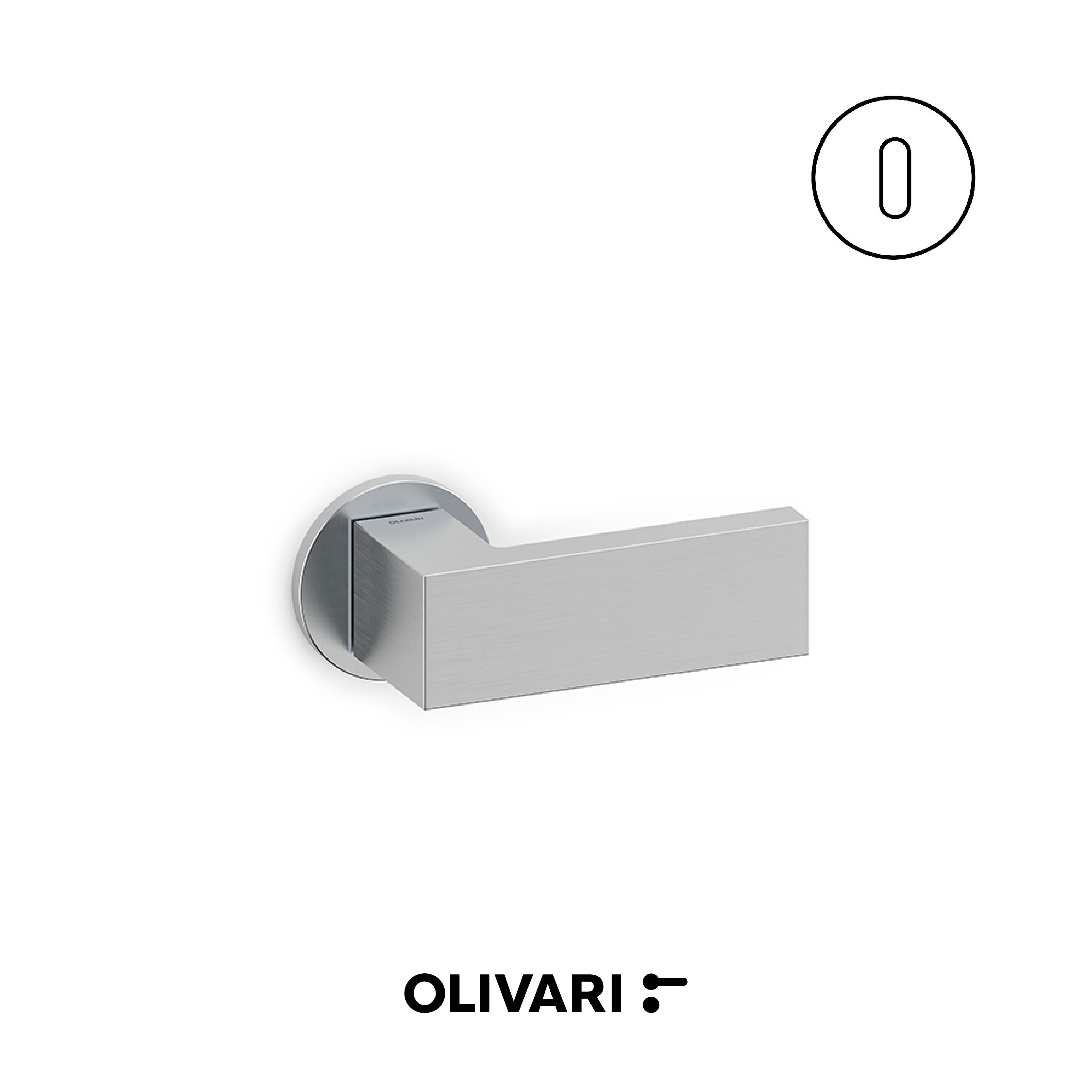 Olivari Planet Bassa - Cranked door knobs