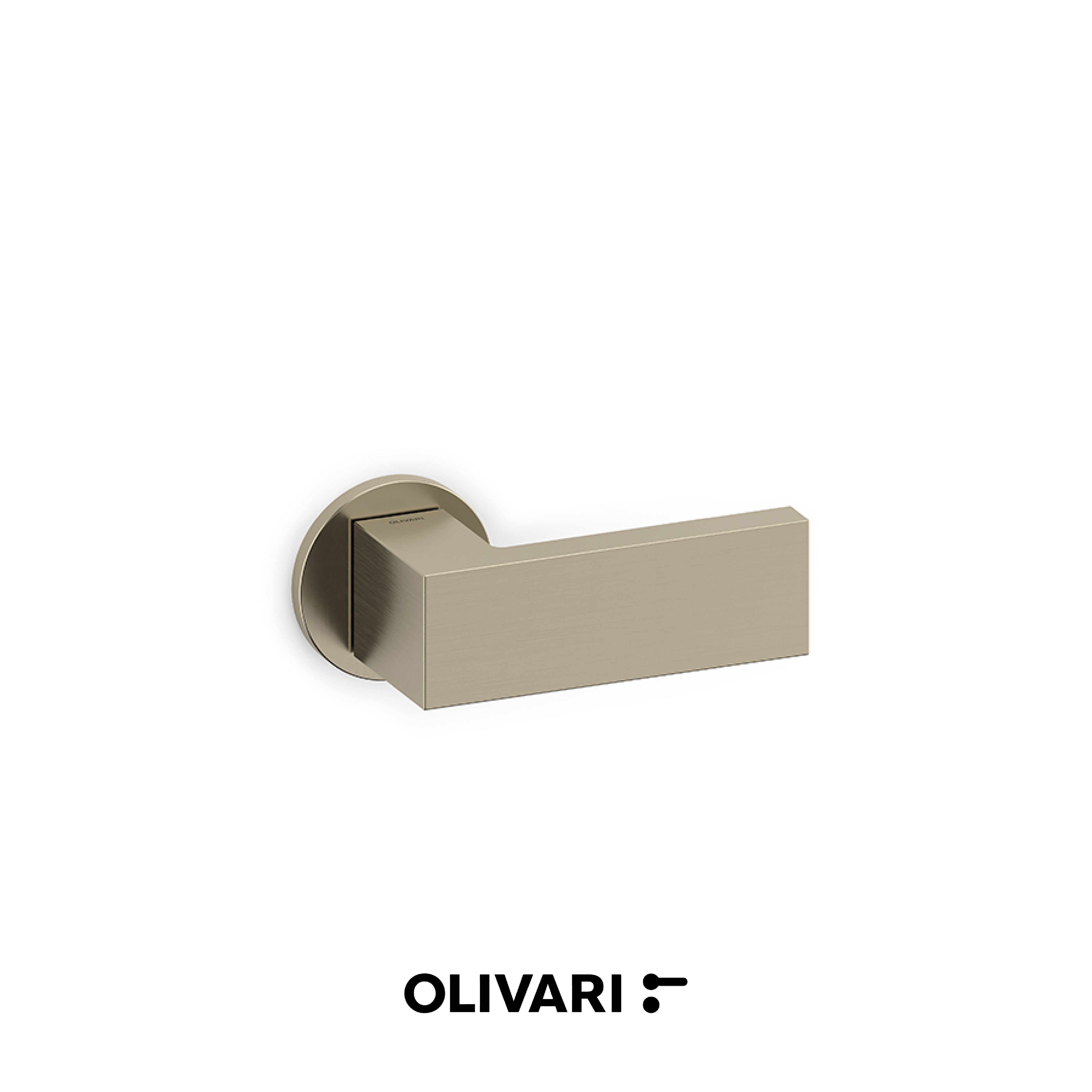 Olivari Planet Bassa - Cranked door knobs