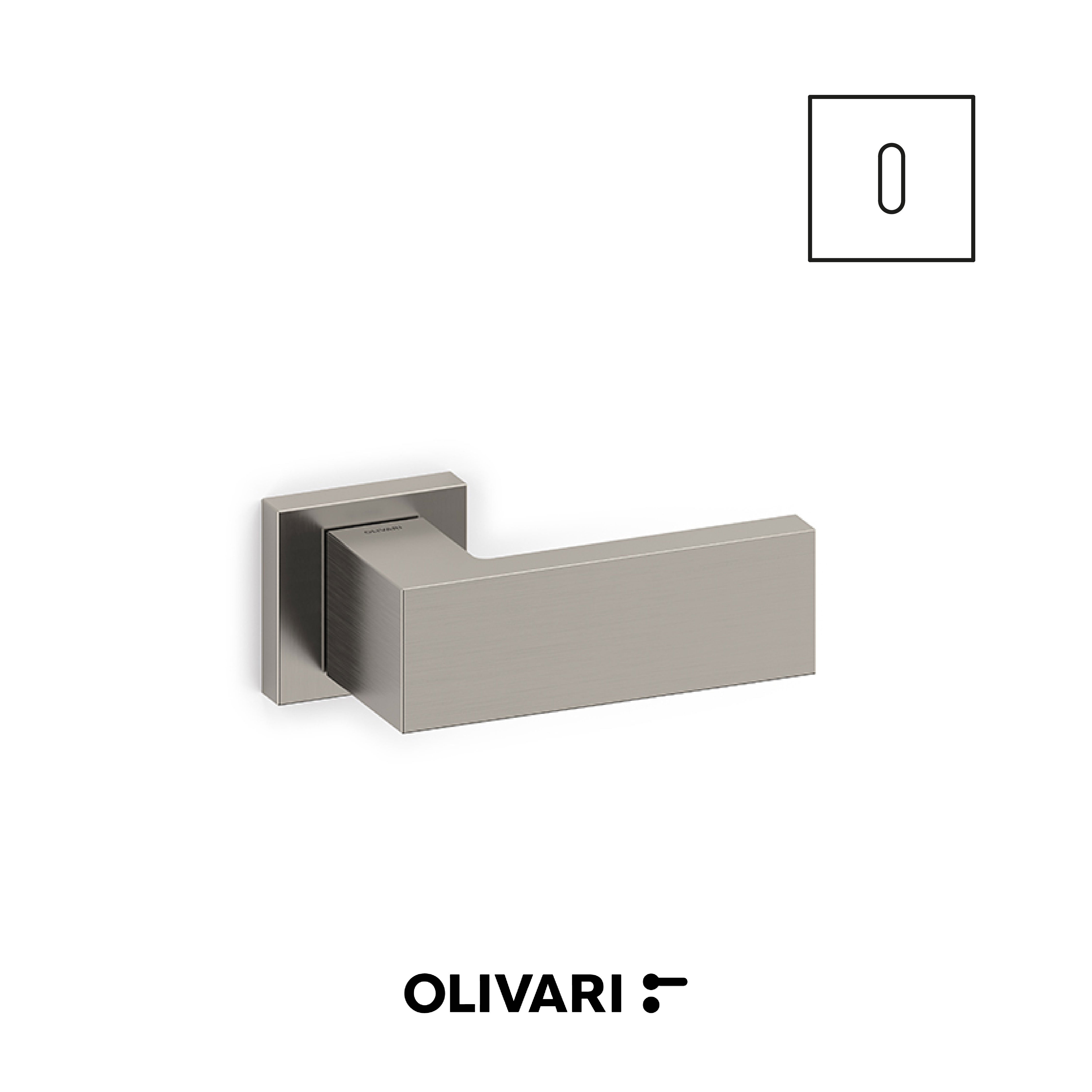 Olivari Planet Q - Cranked door knobs