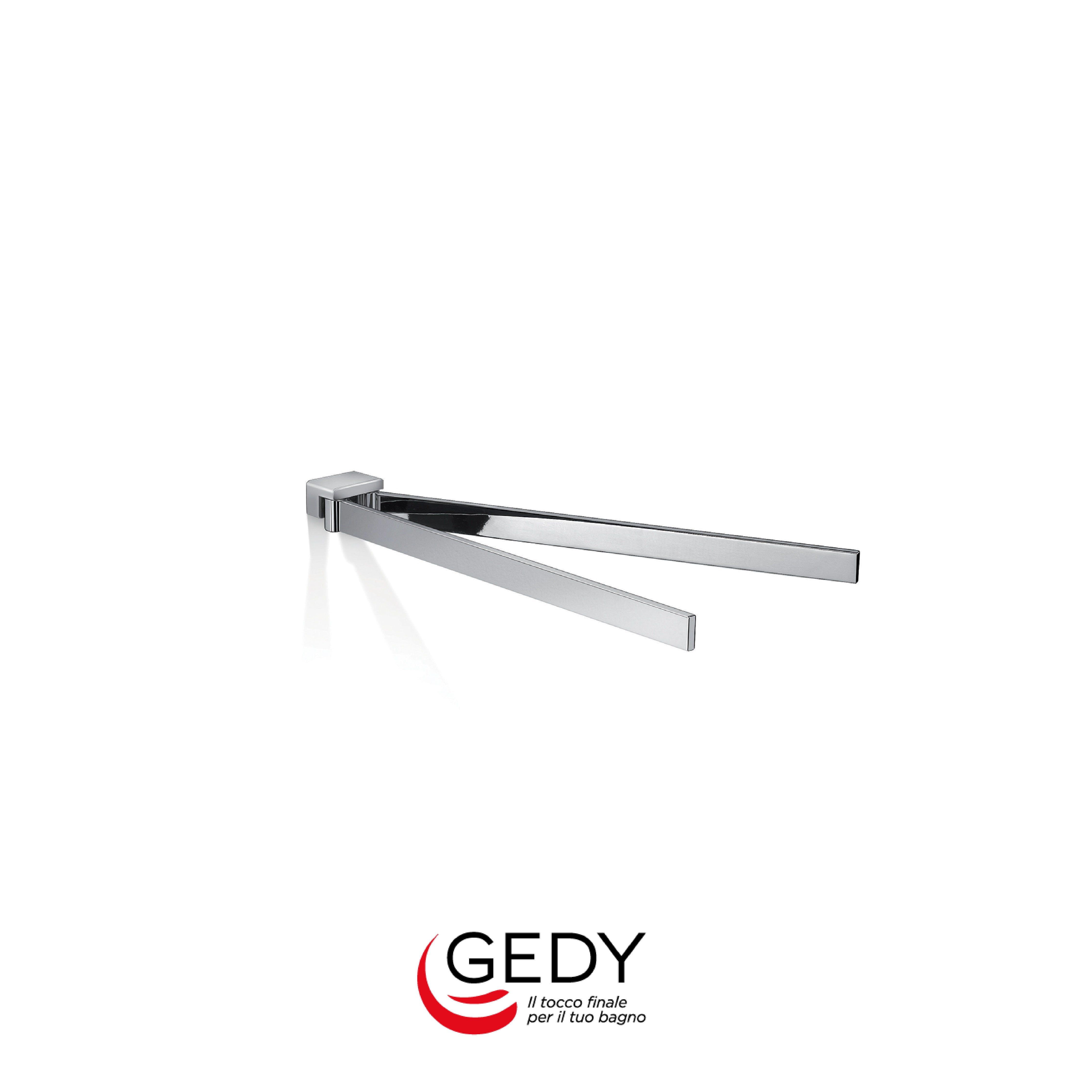 GEDY Lanzarote - Portasalviette a snodo - 13 - Cromato