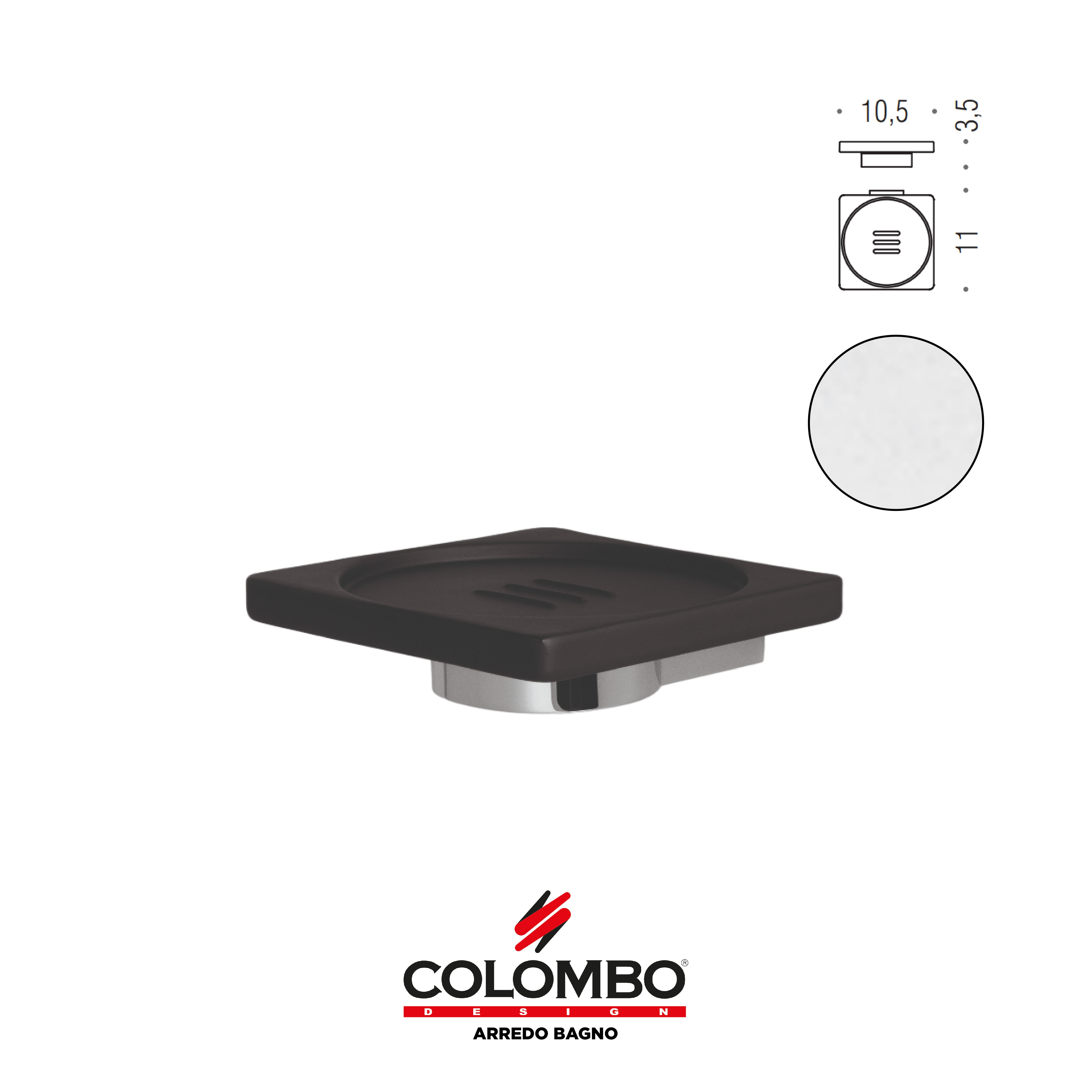 MiniQ Porta Sapone d'appoggio - Colombo design arredo bagno - Imhoff Handles