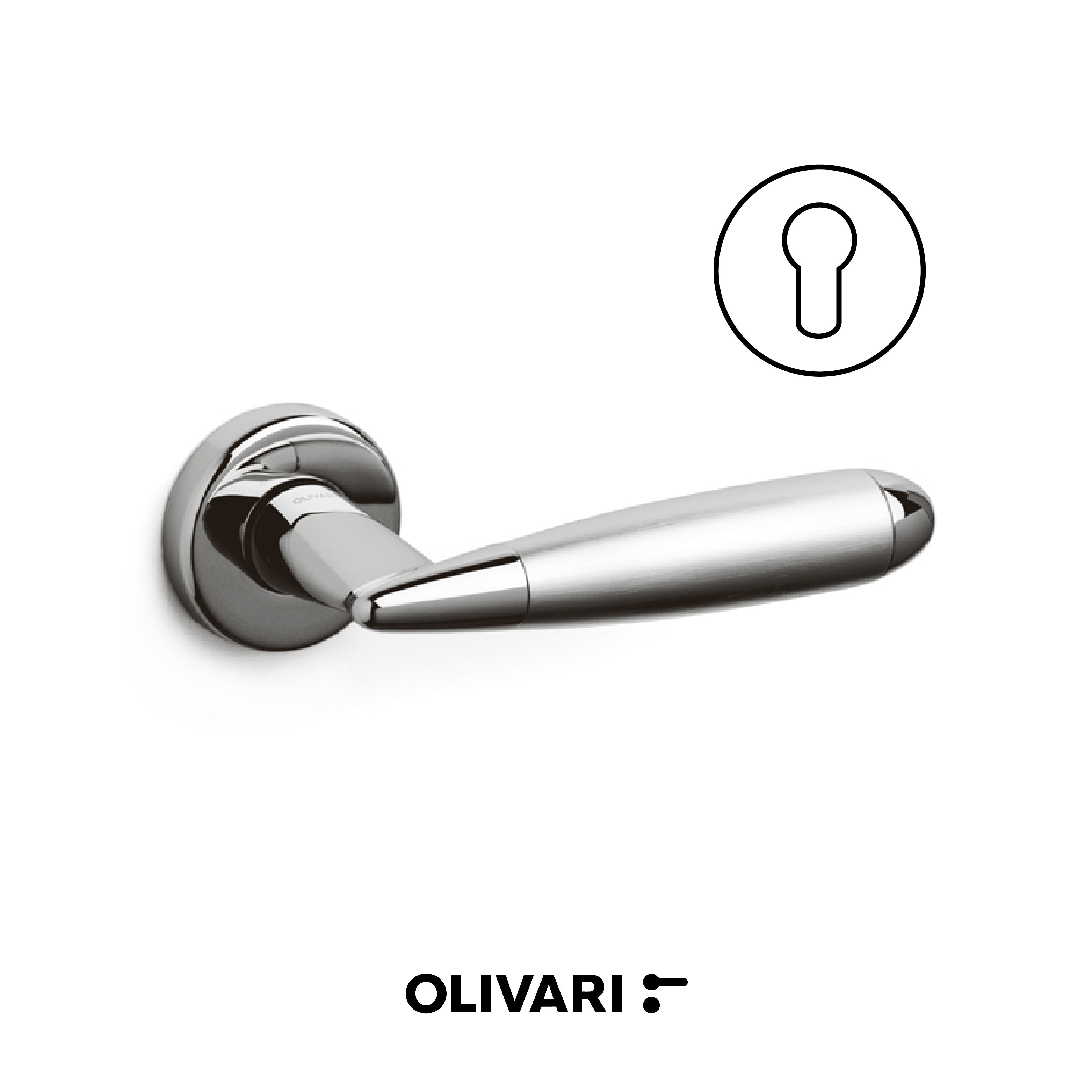 Aster - Olivari Maniglia per porta interna - Imhoff Handles