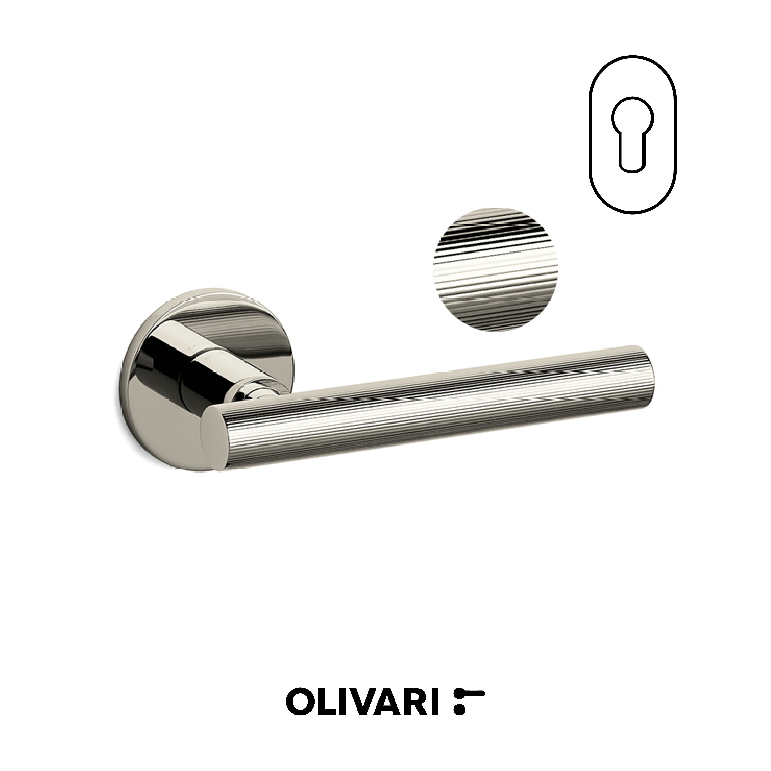 Atena Panier - Olivari Maniglia per porta interna - Imhoff Handles
