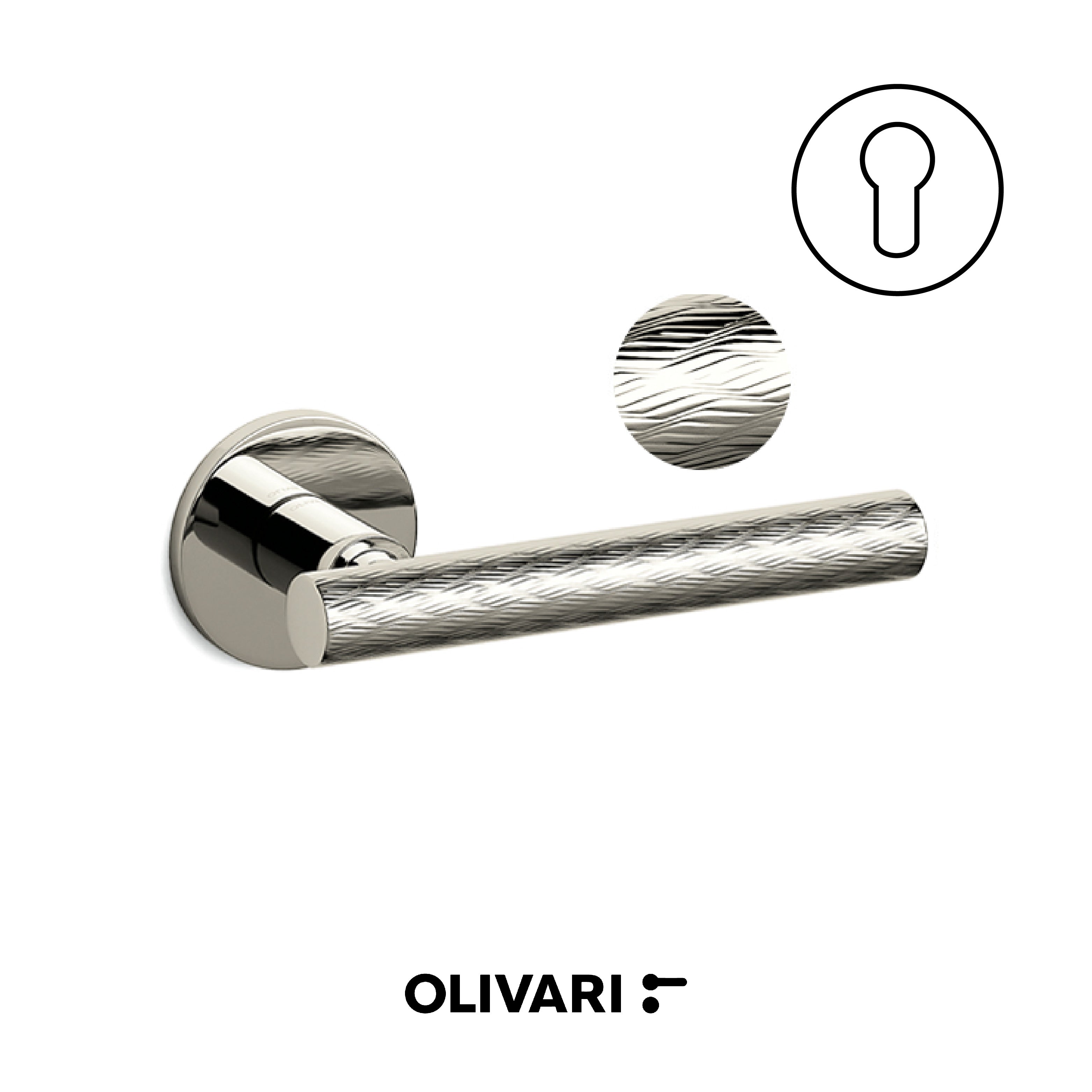Atena Panier - Olivari Maniglia per porta interna - Imhoff Handles