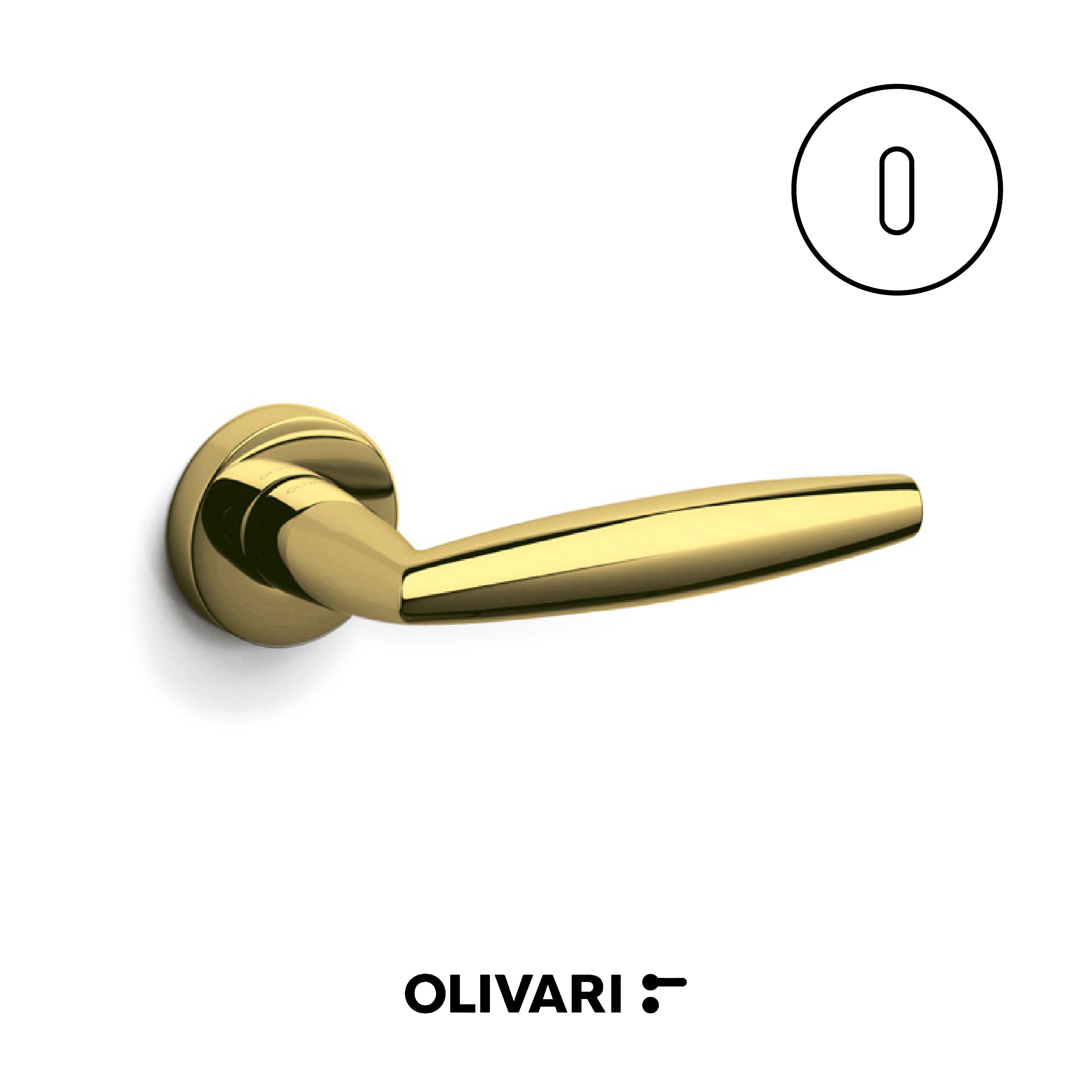 Aurelia - Olivari Maniglia per porta interna - Imhoff Handles