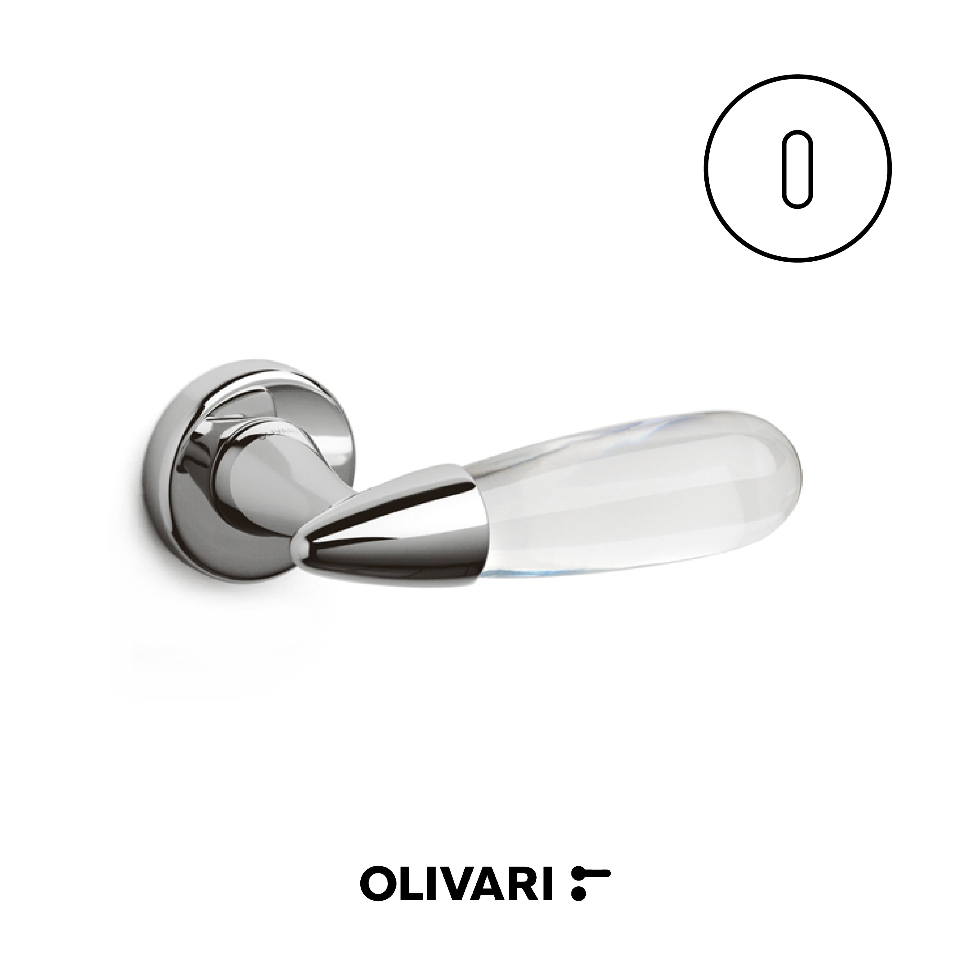 Aurora  - Olivari Maniglia per porta interna - Imhoff Handles