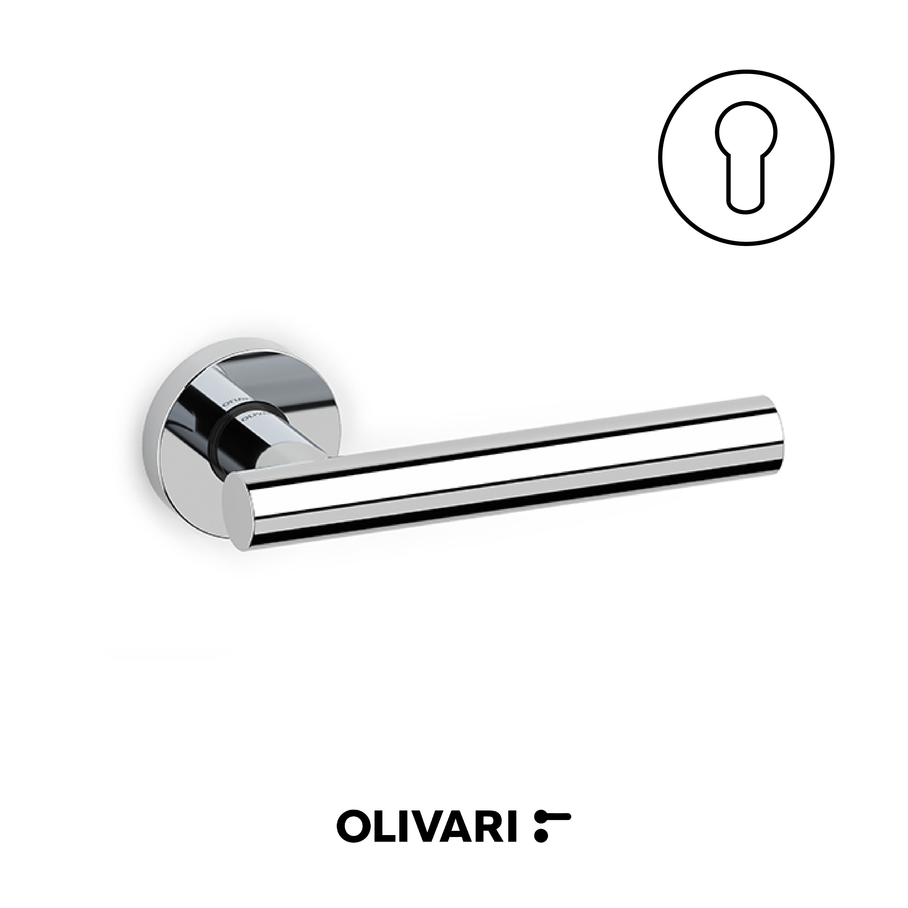 Beijing - Olivari Maniglia per porta interna - Imhoff Handles
