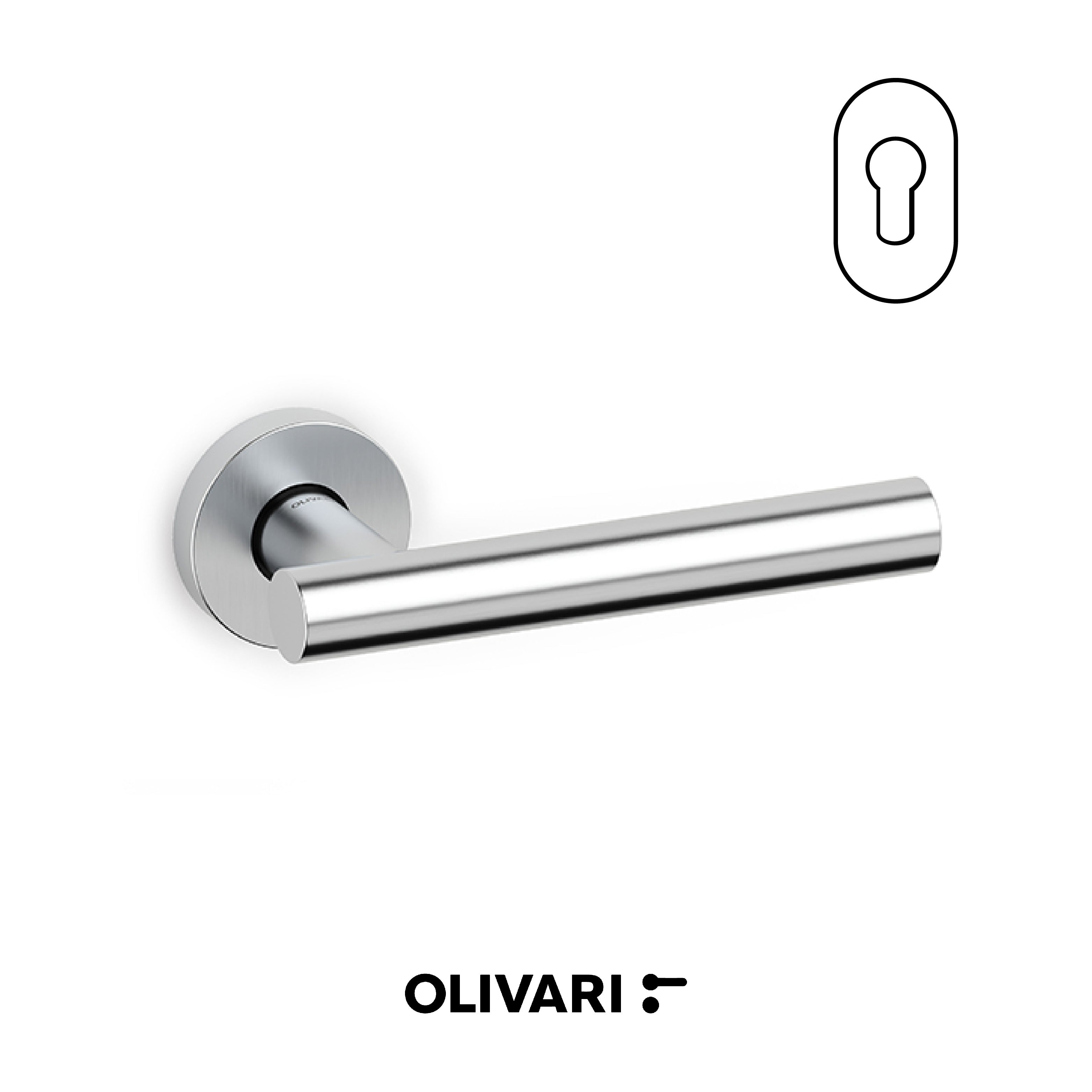 Beijing - Olivari Maniglia per porta interna - Imhoff Handles