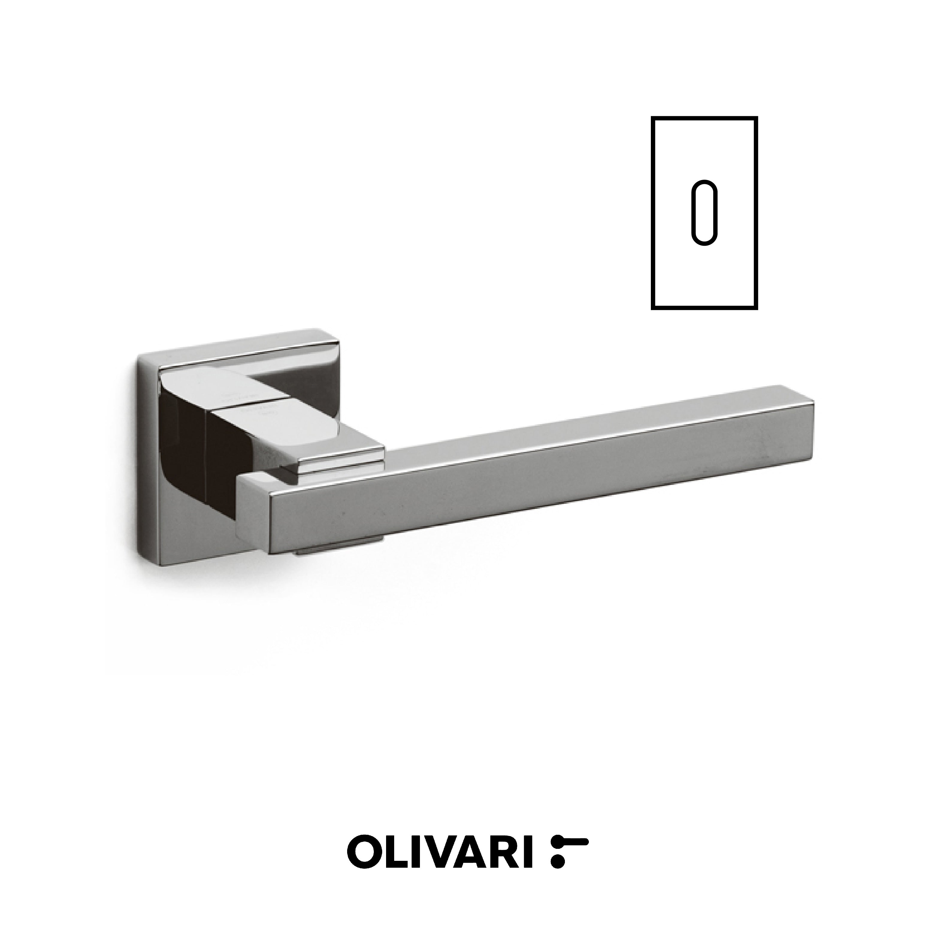 Bios - Olivari Maniglia per porta interna - Imhoff Handles
