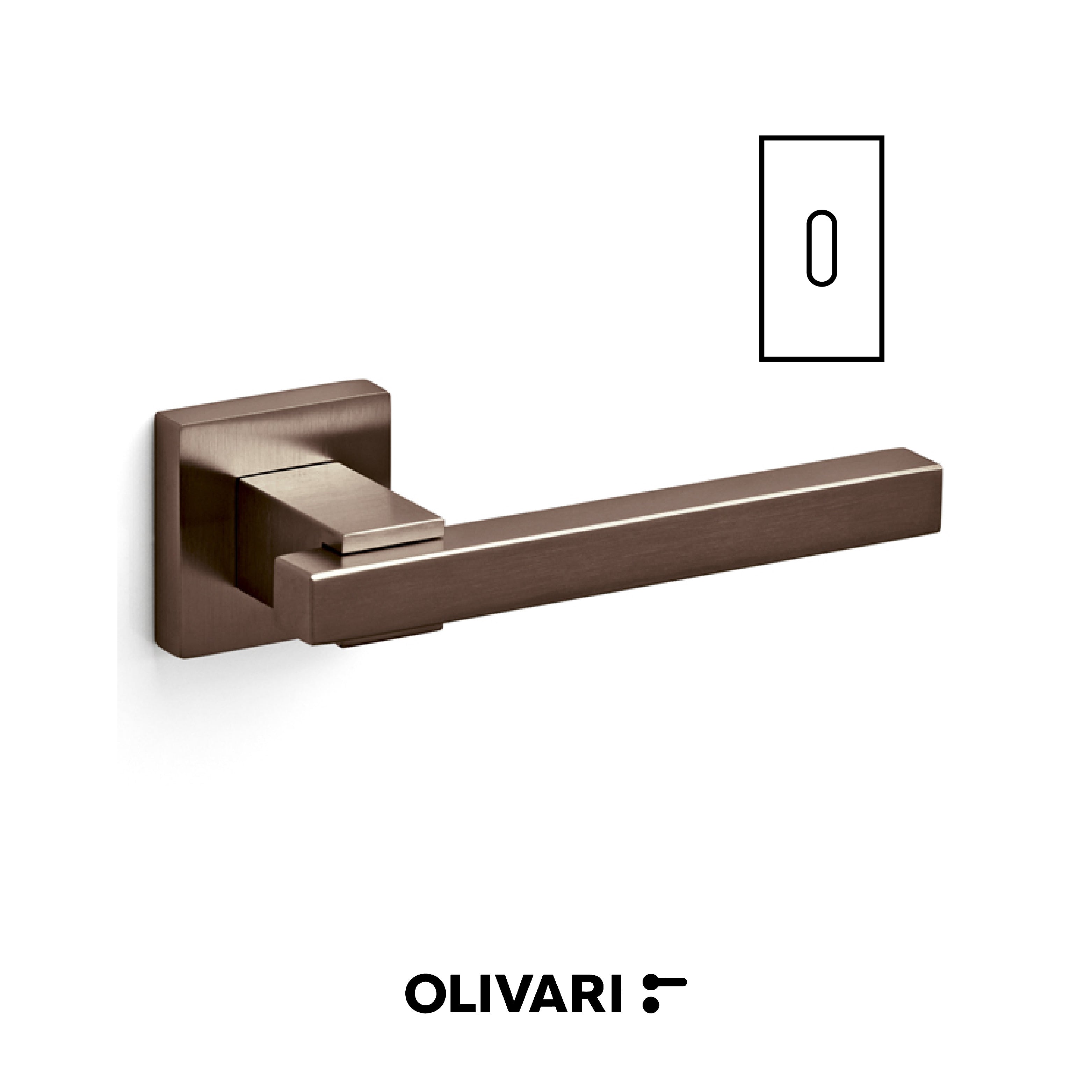 Bios - Olivari Maniglia per porta interna - Imhoff Handles