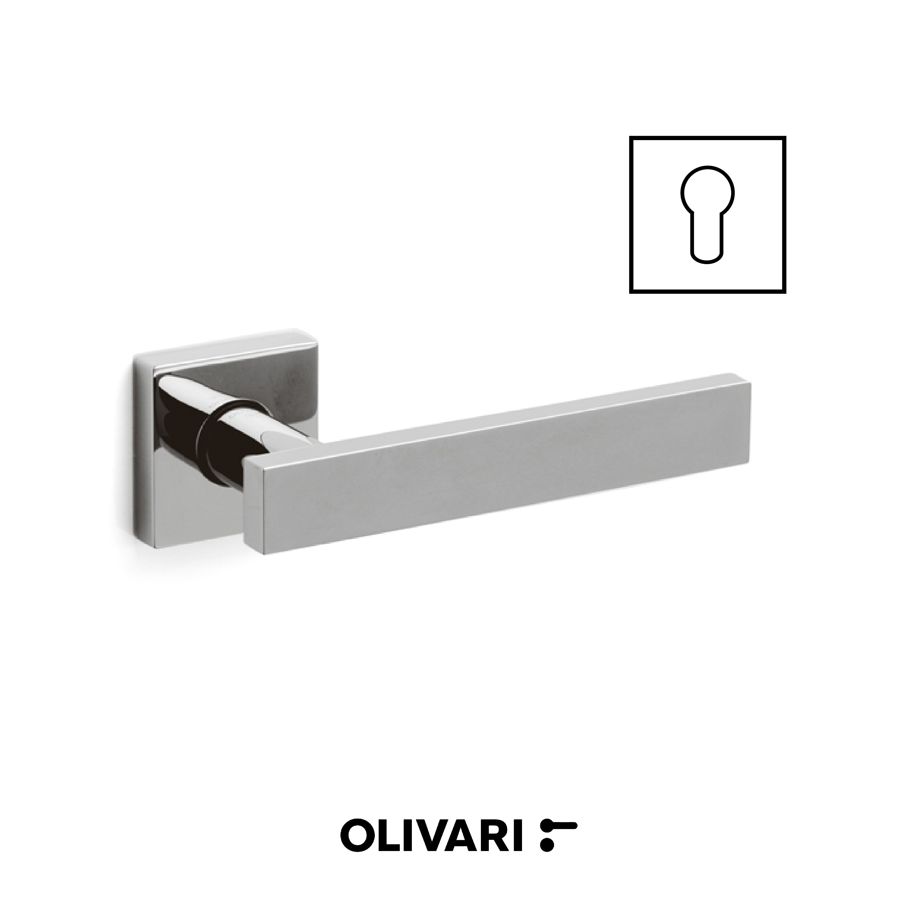 Blade - Olivari Maniglia per porta interna - Imhoff Handles
