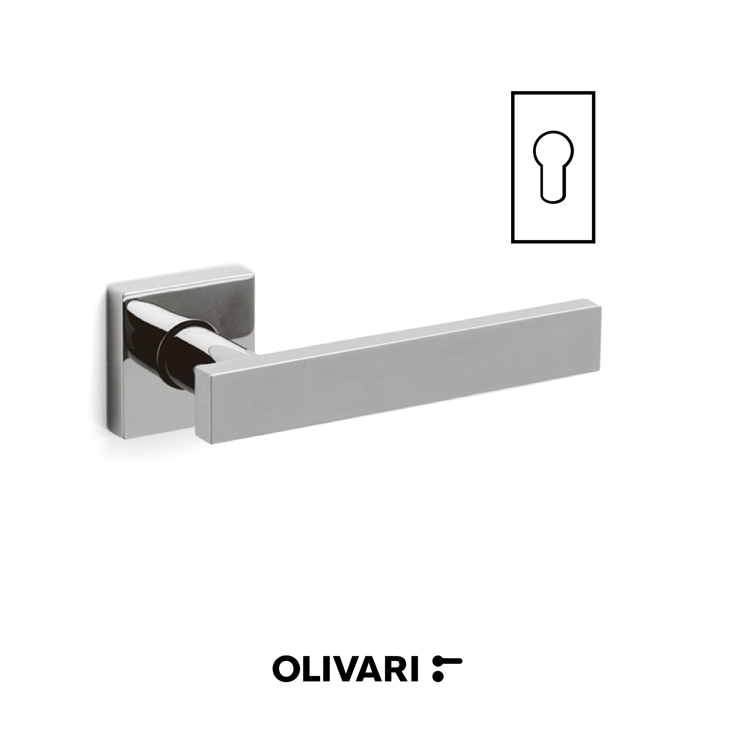 Blade - Olivari Maniglia per porta interna - Imhoff Handles