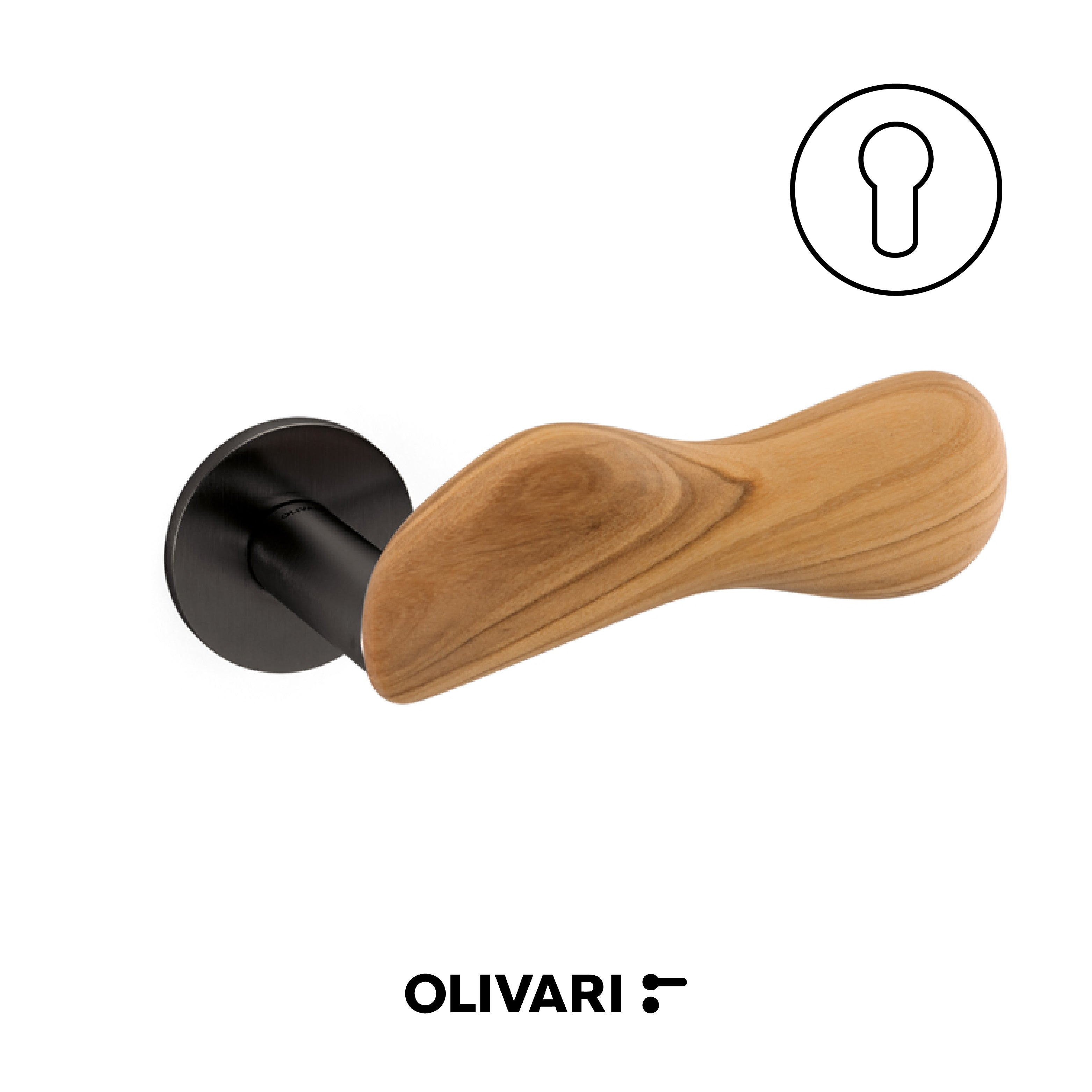 Chelsea legno - Olivari Maniglia per porta interna - Imhoff Handles