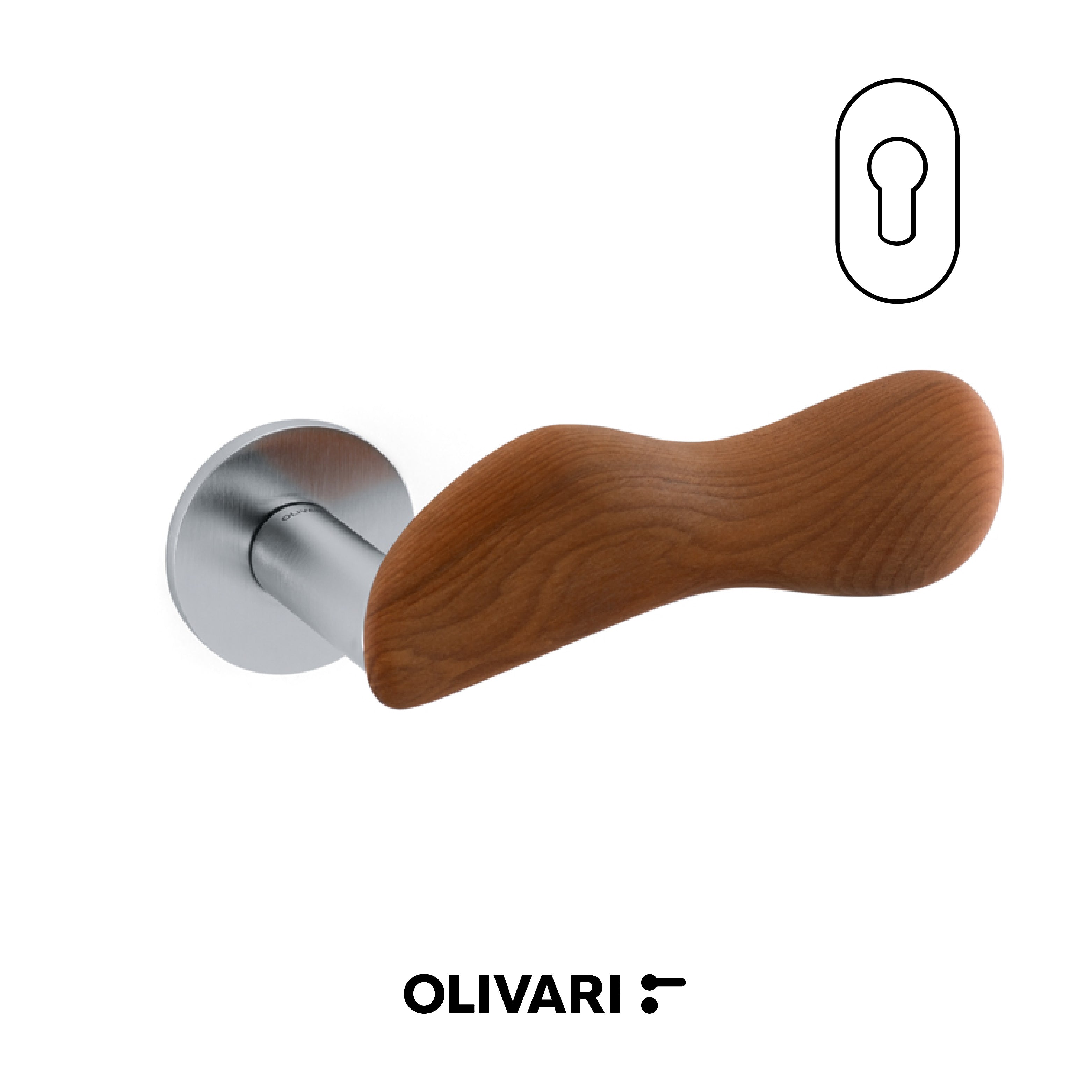 Chelsea legno - Olivari Maniglia per porta interna - Imhoff Handles