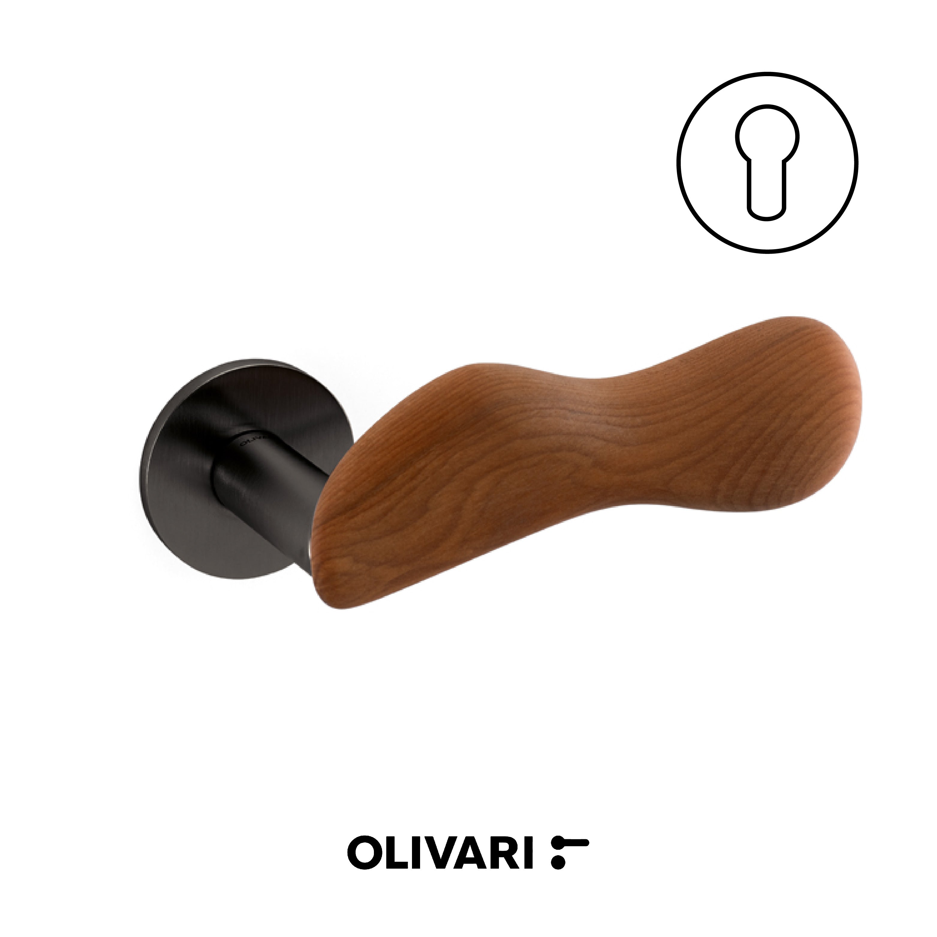 Chelsea legno - Olivari Maniglia per porta interna - Imhoff Handles