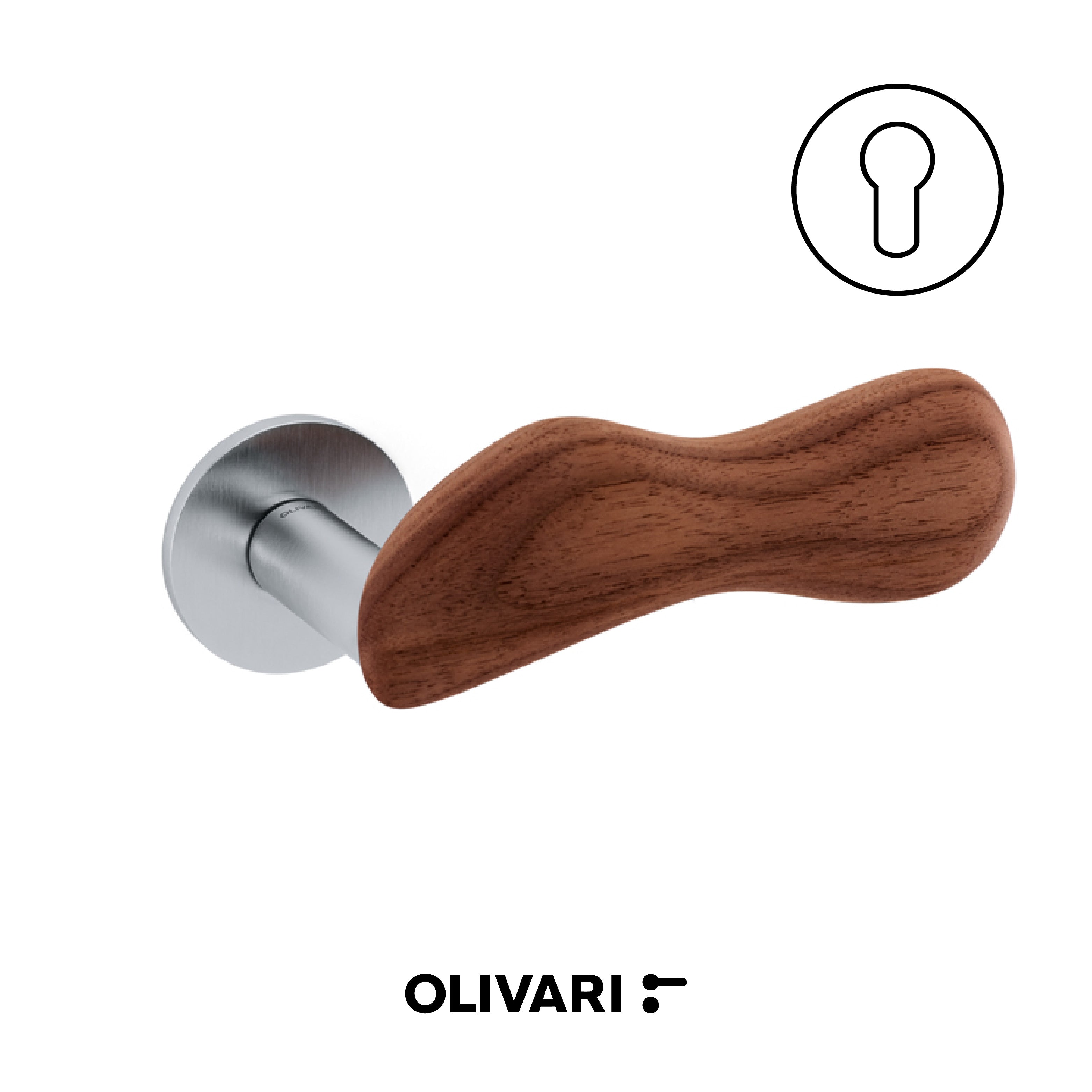 Chelsea wood - Olivari Interior door handle