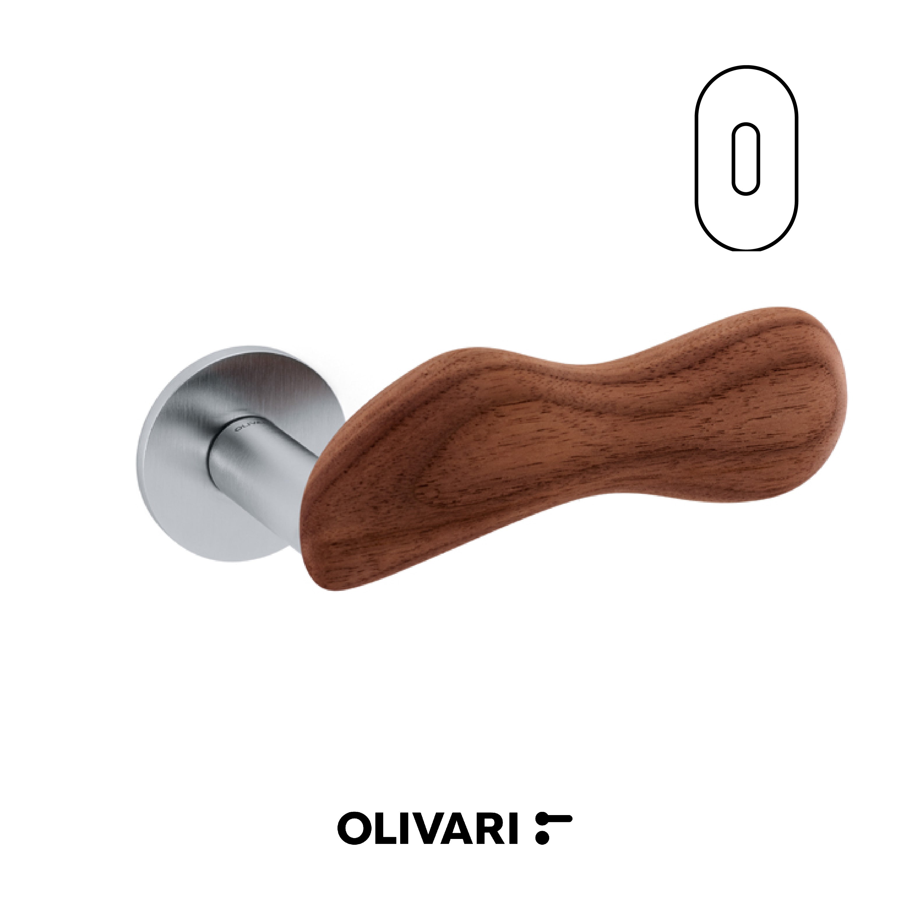 Chelsea wood - Olivari Interior door handle