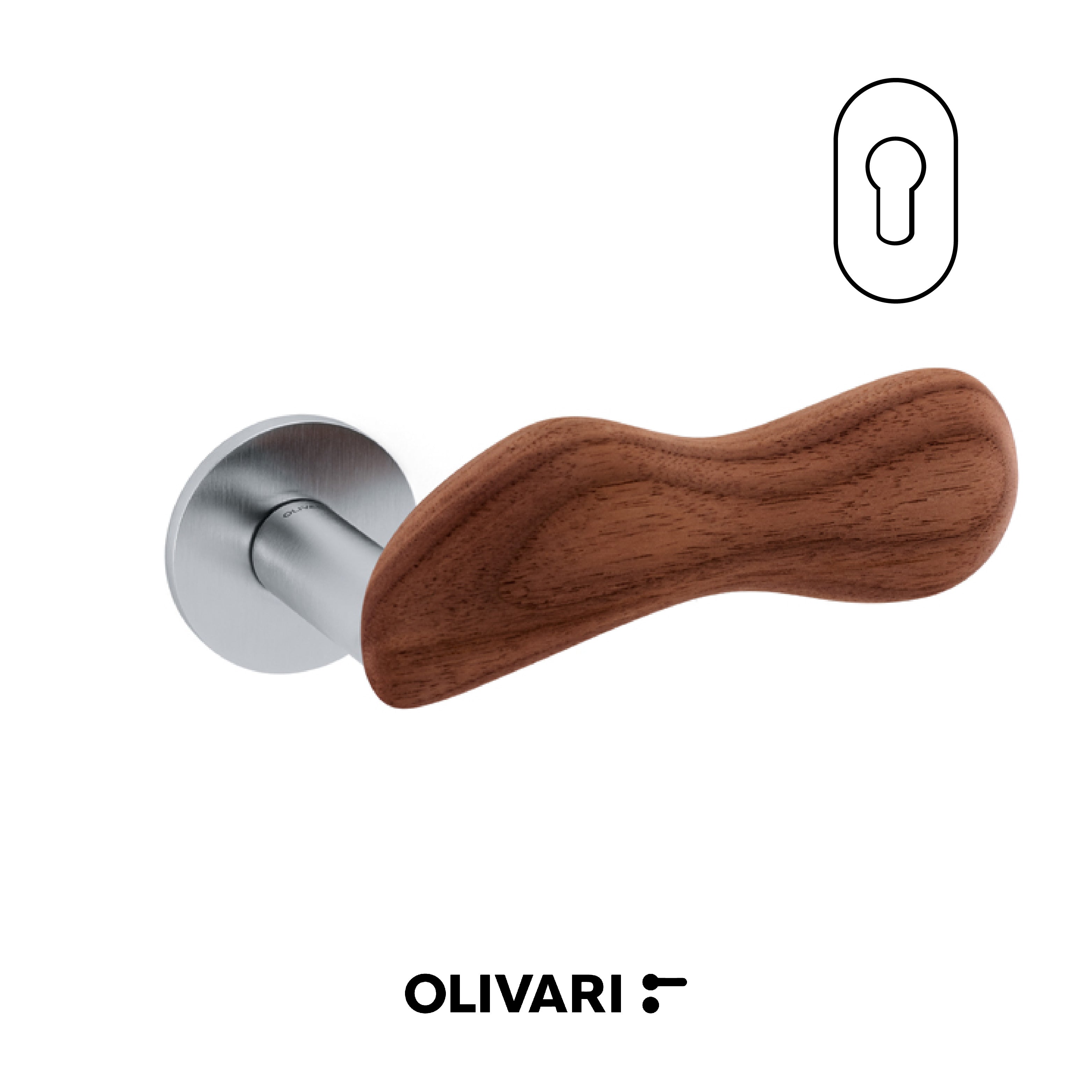 Chelsea wood - Olivari Interior door handle