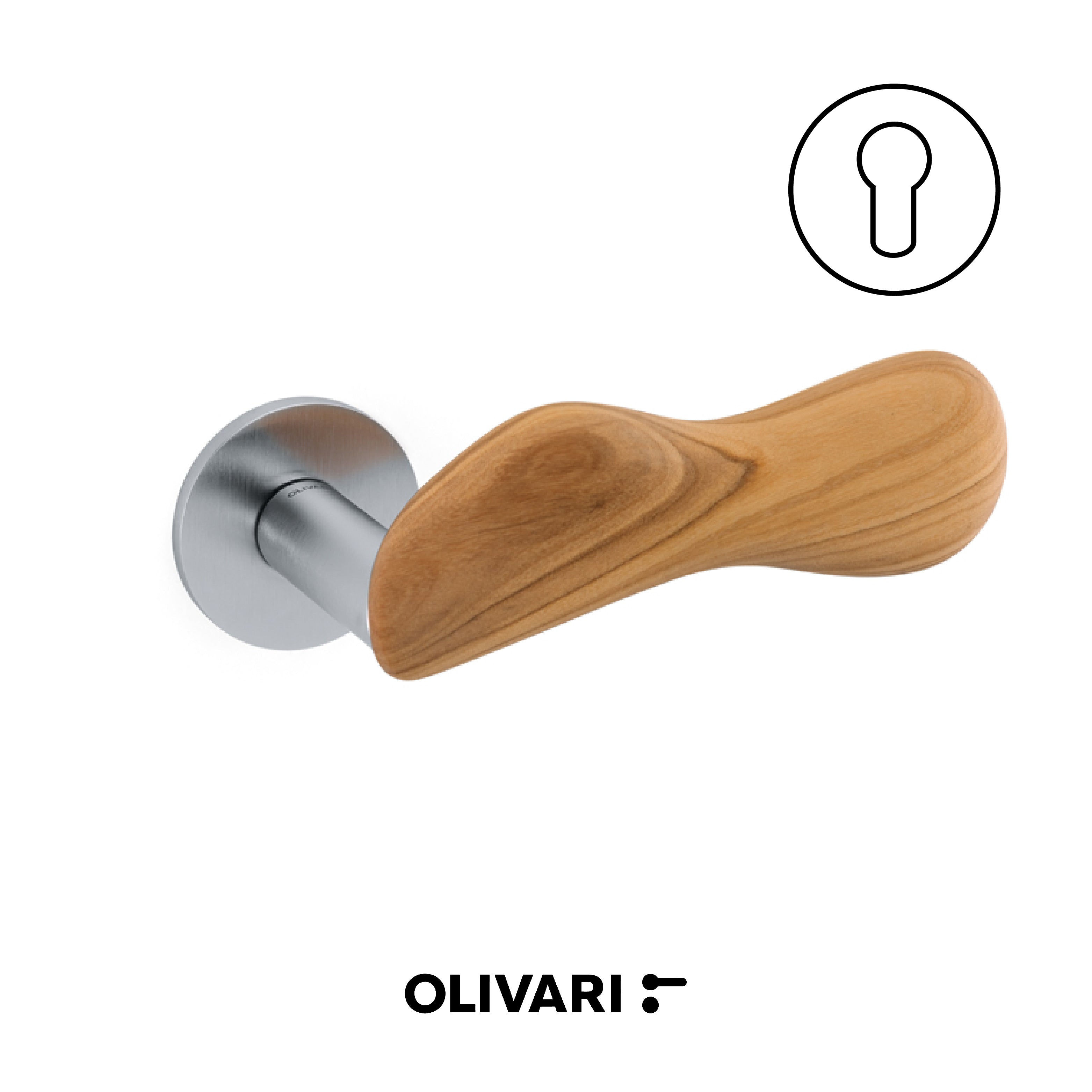 Chelsea legno - Olivari Maniglia per porta interna - Imhoff Handles