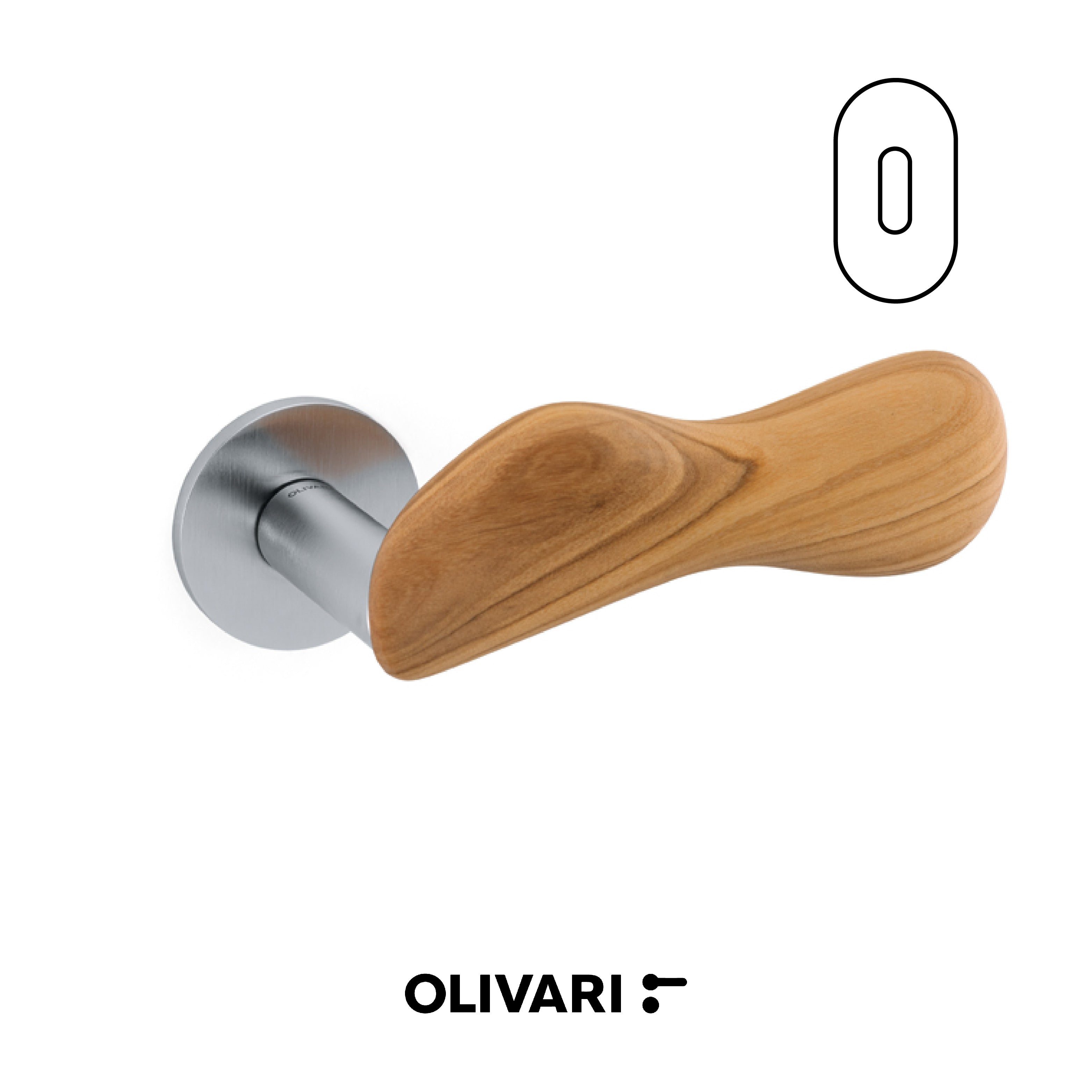 Chelsea legno - Olivari Maniglia per porta interna - Imhoff Handles