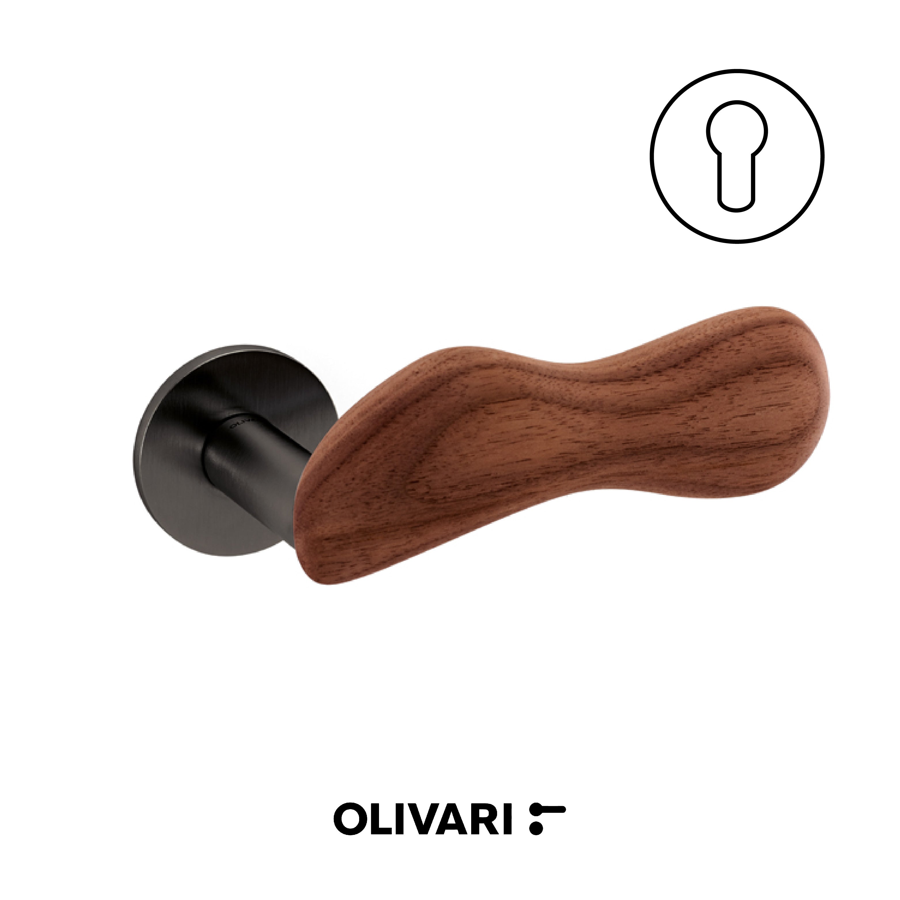 Chelsea wood - Olivari Interior door handle