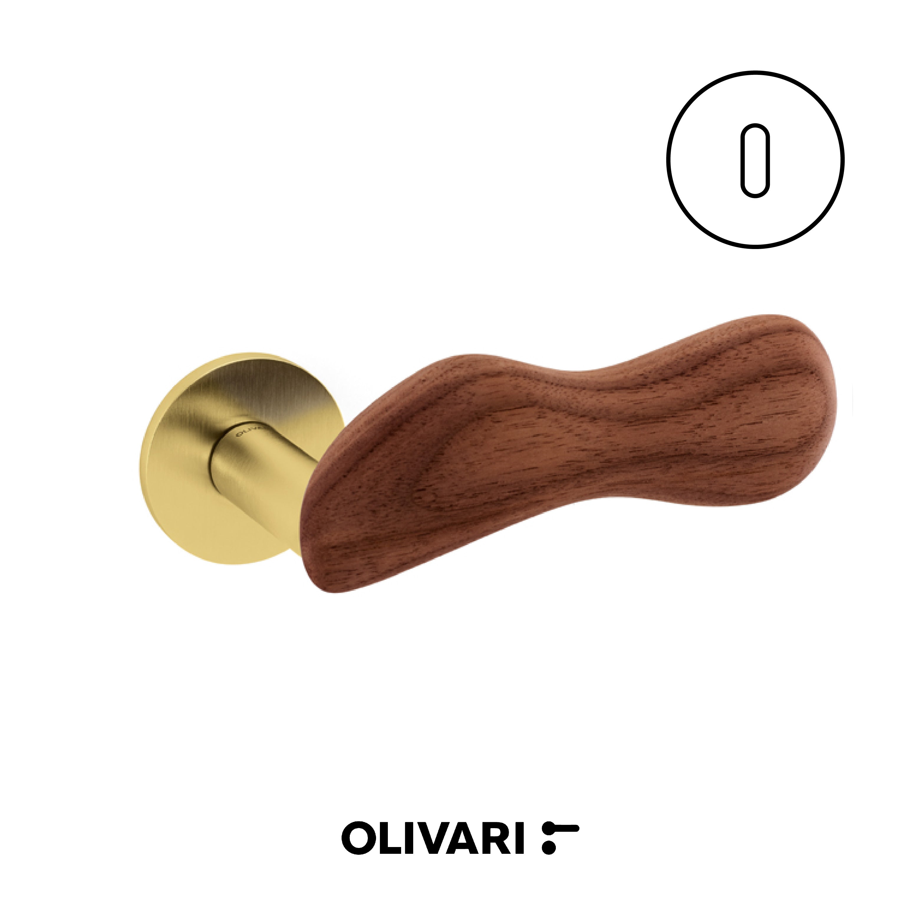 Chelsea wood - Olivari Interior door handle