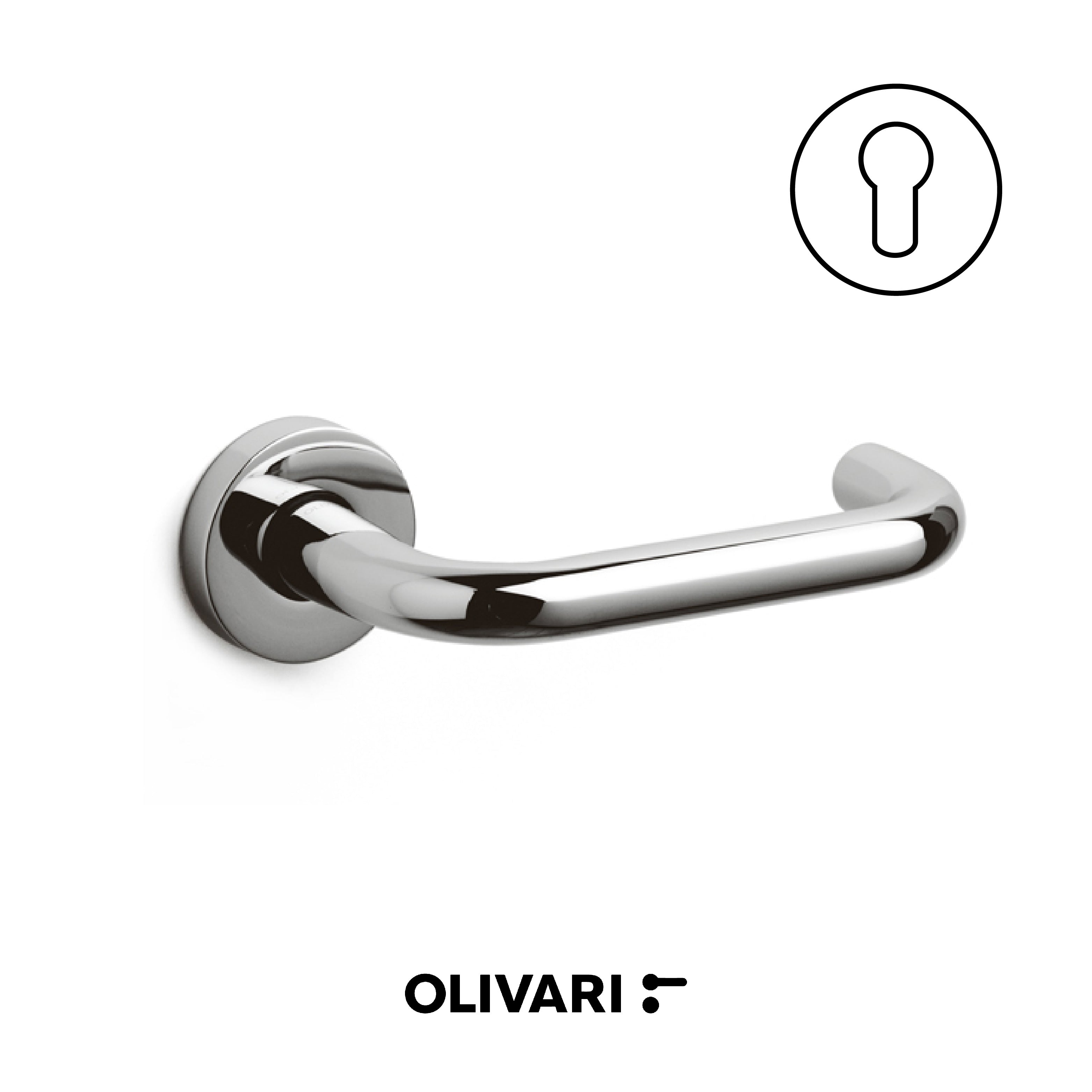 Chiara - Olivari Maniglia per porta interna - Imhoff Handles