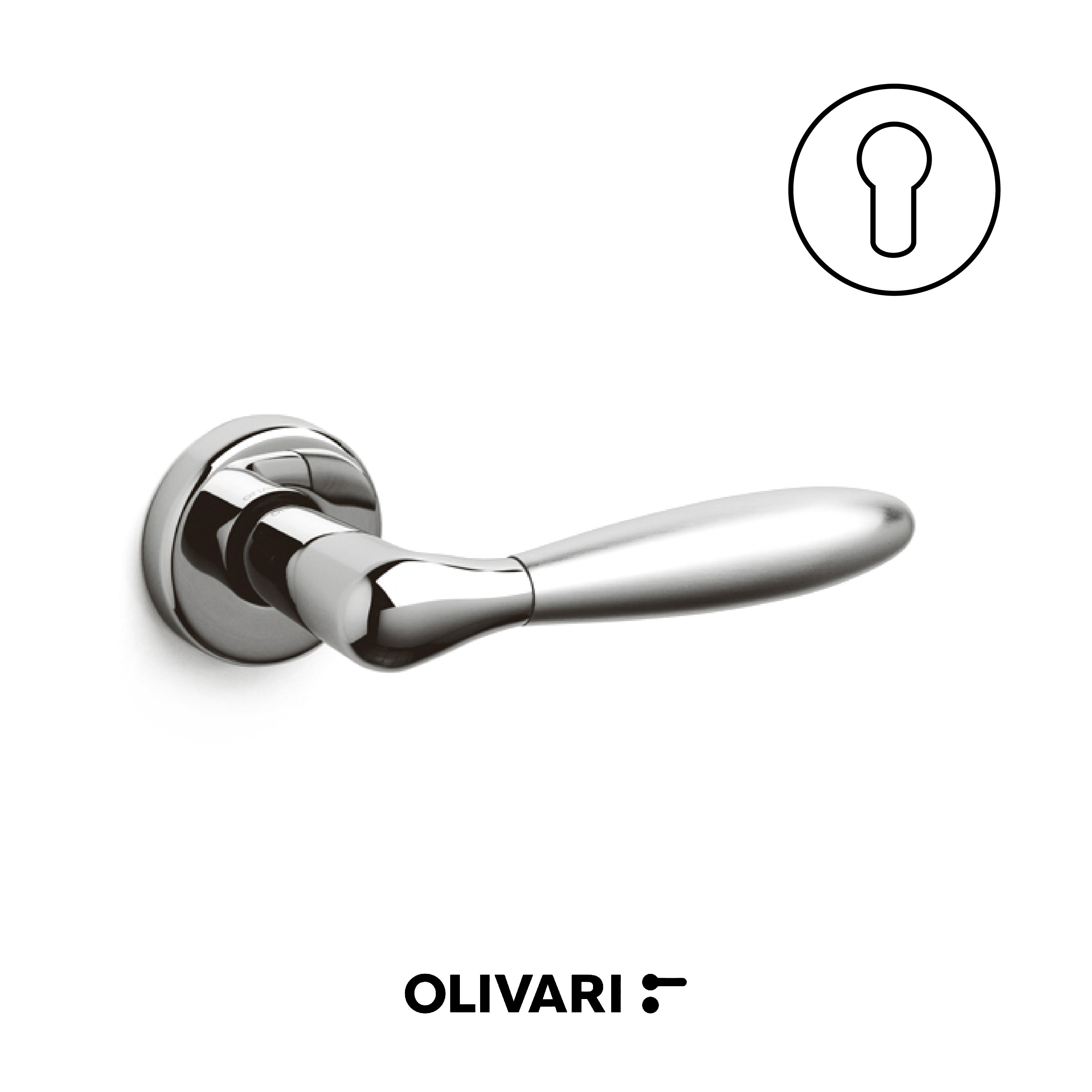Comet - Olivari Maniglia per porta interna - Imhoff Handles