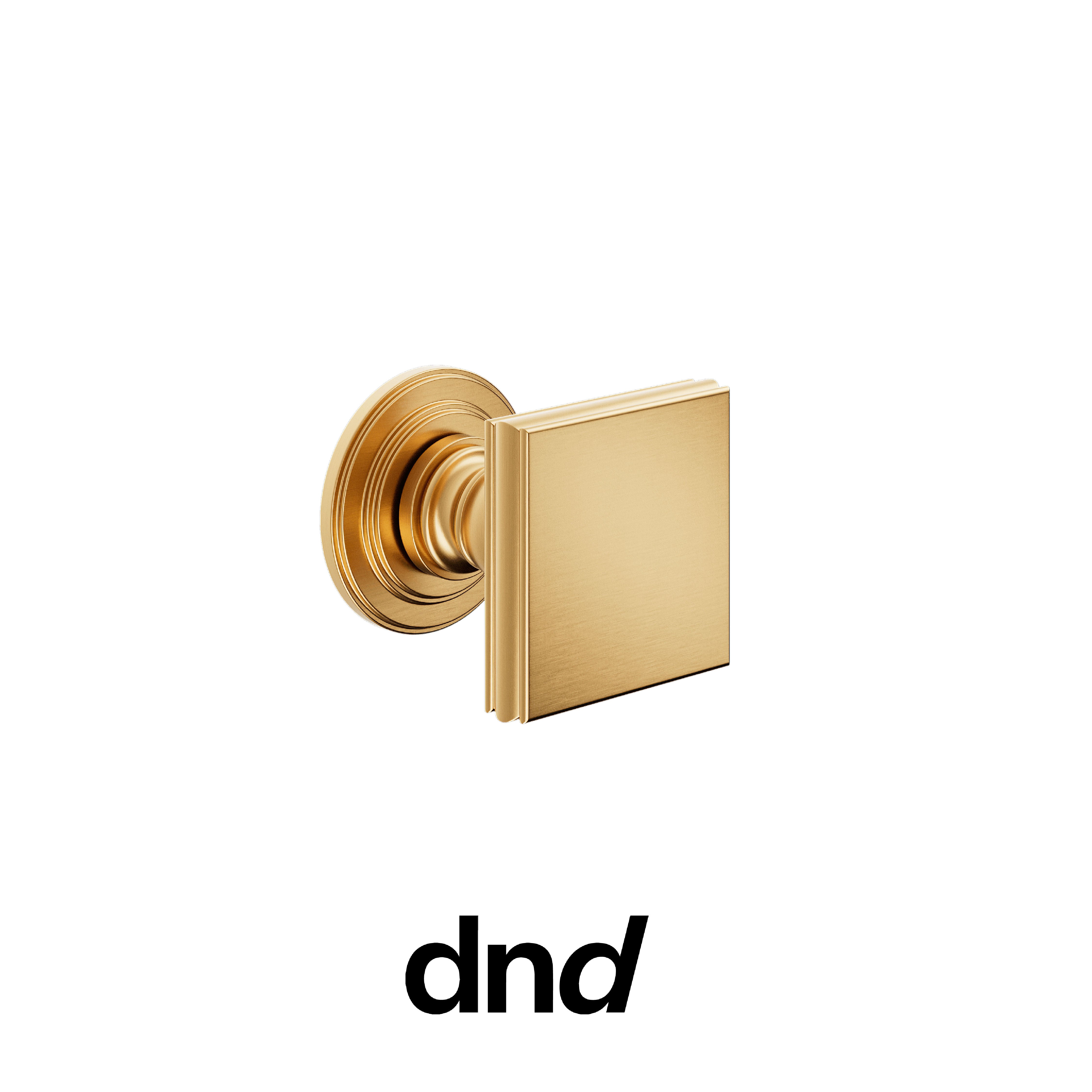 DND Lucrezia - Pomolo per porta interna - PVD-SG - Oro antico satinato / Lucrezia / Pomolo fisso