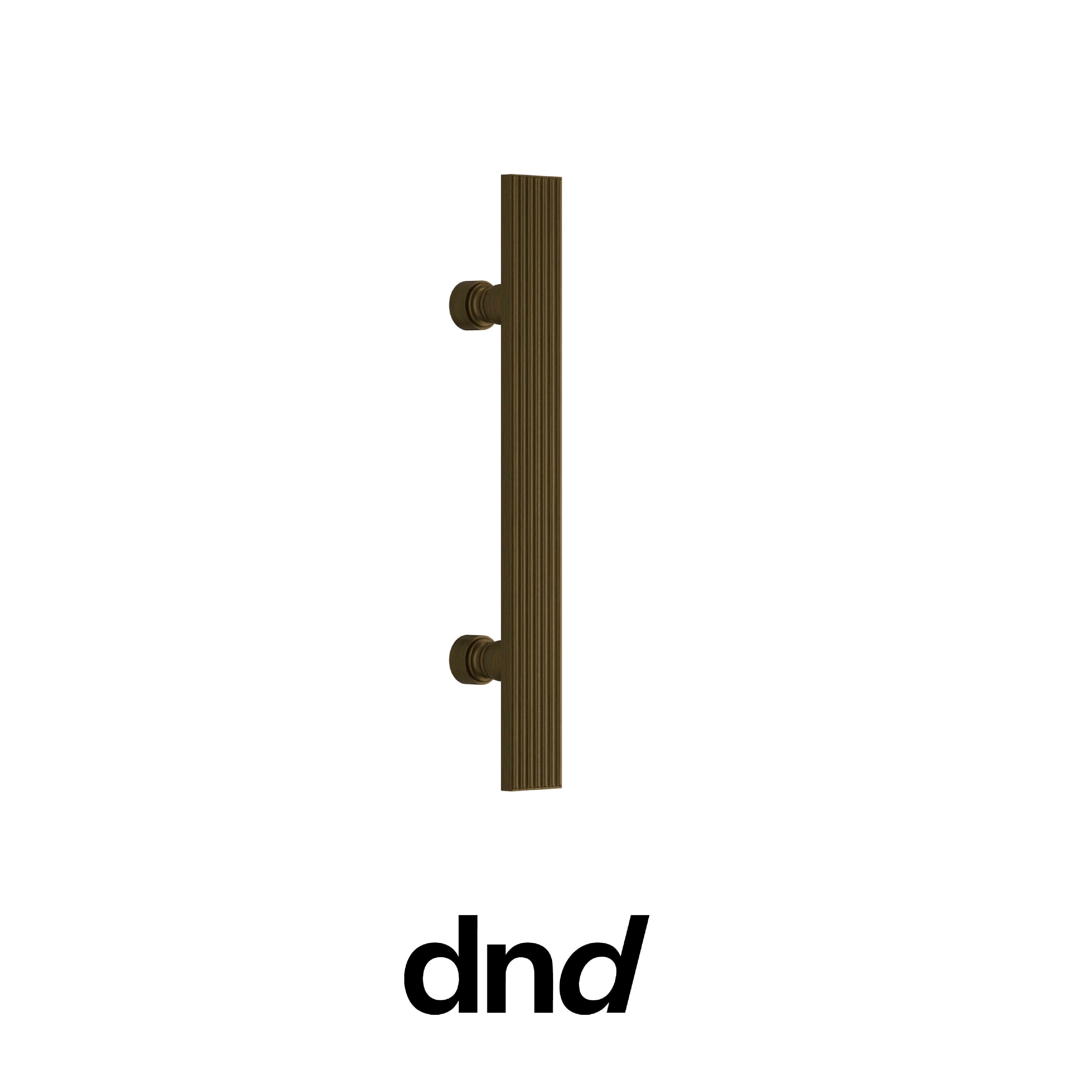 DND Eleonora - Maniglioni per porte e portoni - OGH - Bronzo satinato opaco / Maniglione Eleonora 342 mm