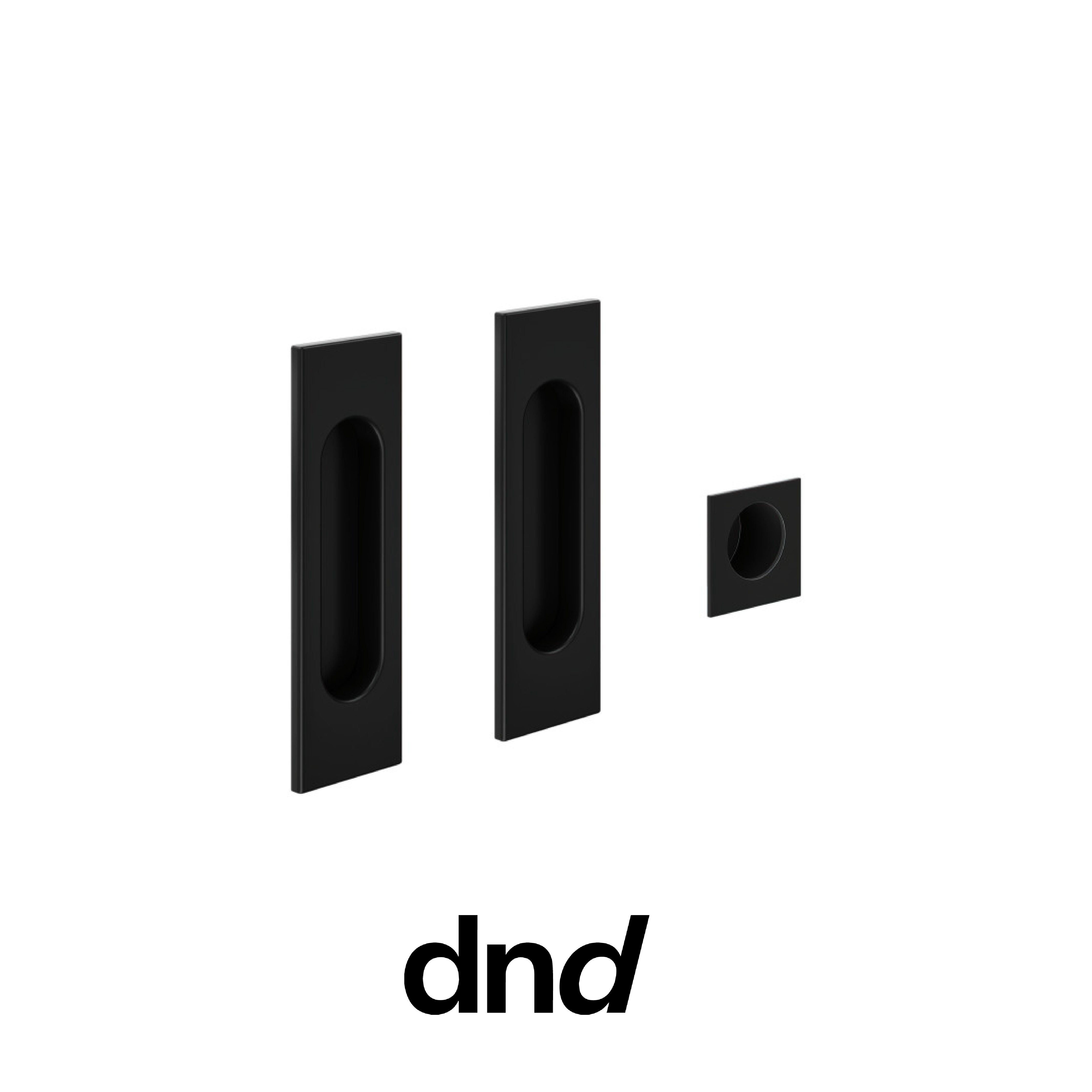 DND Rectangular - Sliding Door Handles