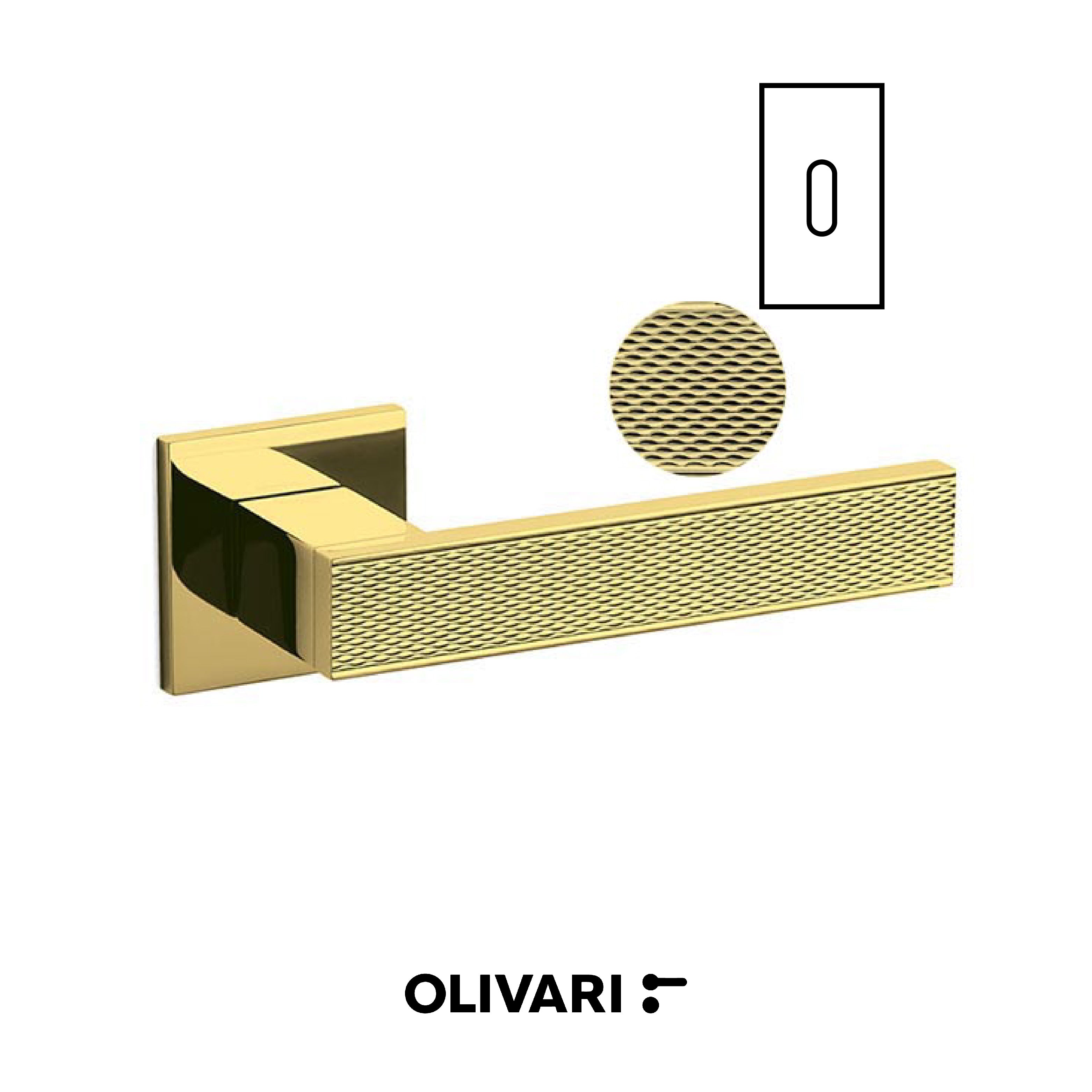 Diana Barley -  Olivari Maniglia per porta interna - Imhoff Handles