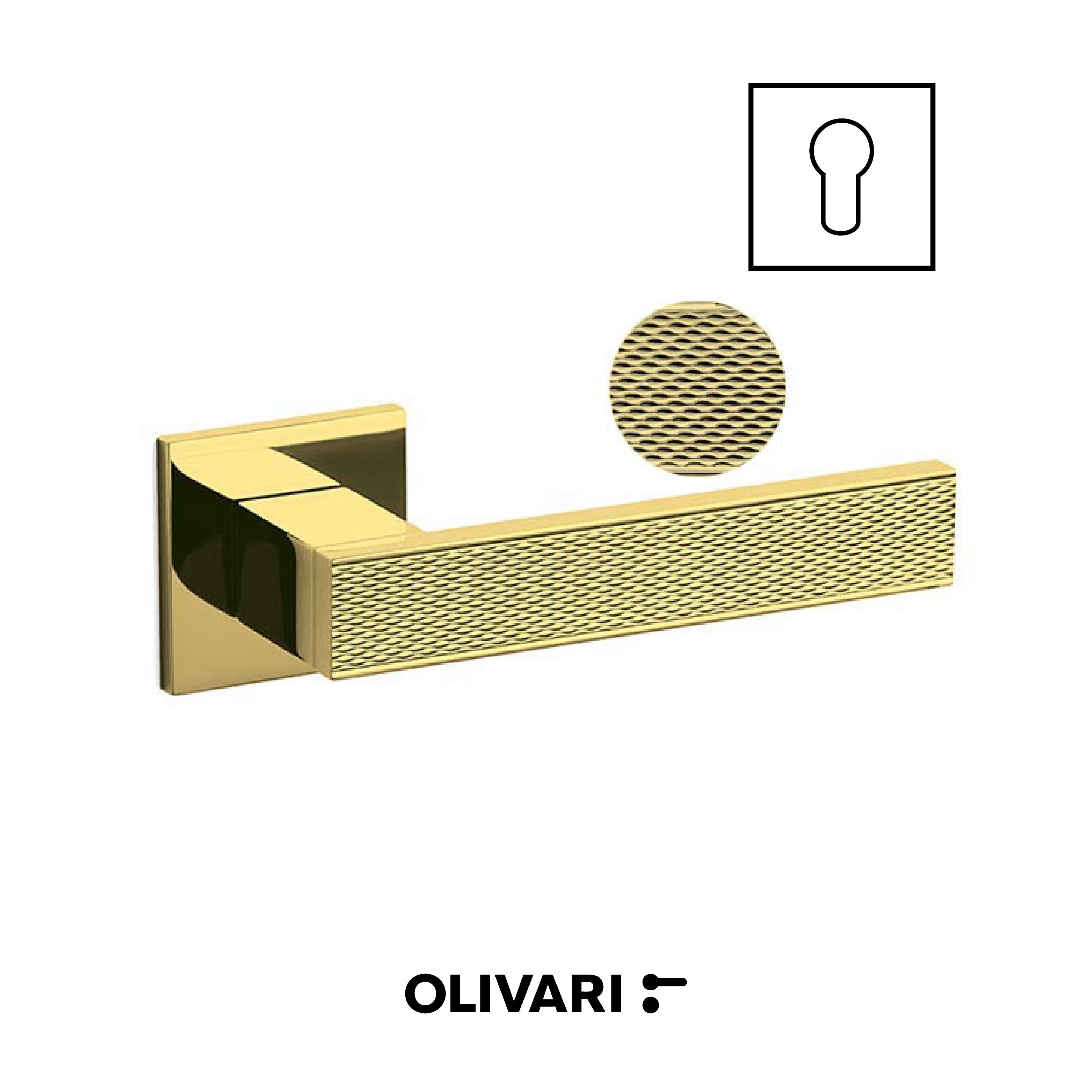 Diana Barley -  Olivari Maniglia per porta interna - Imhoff Handles