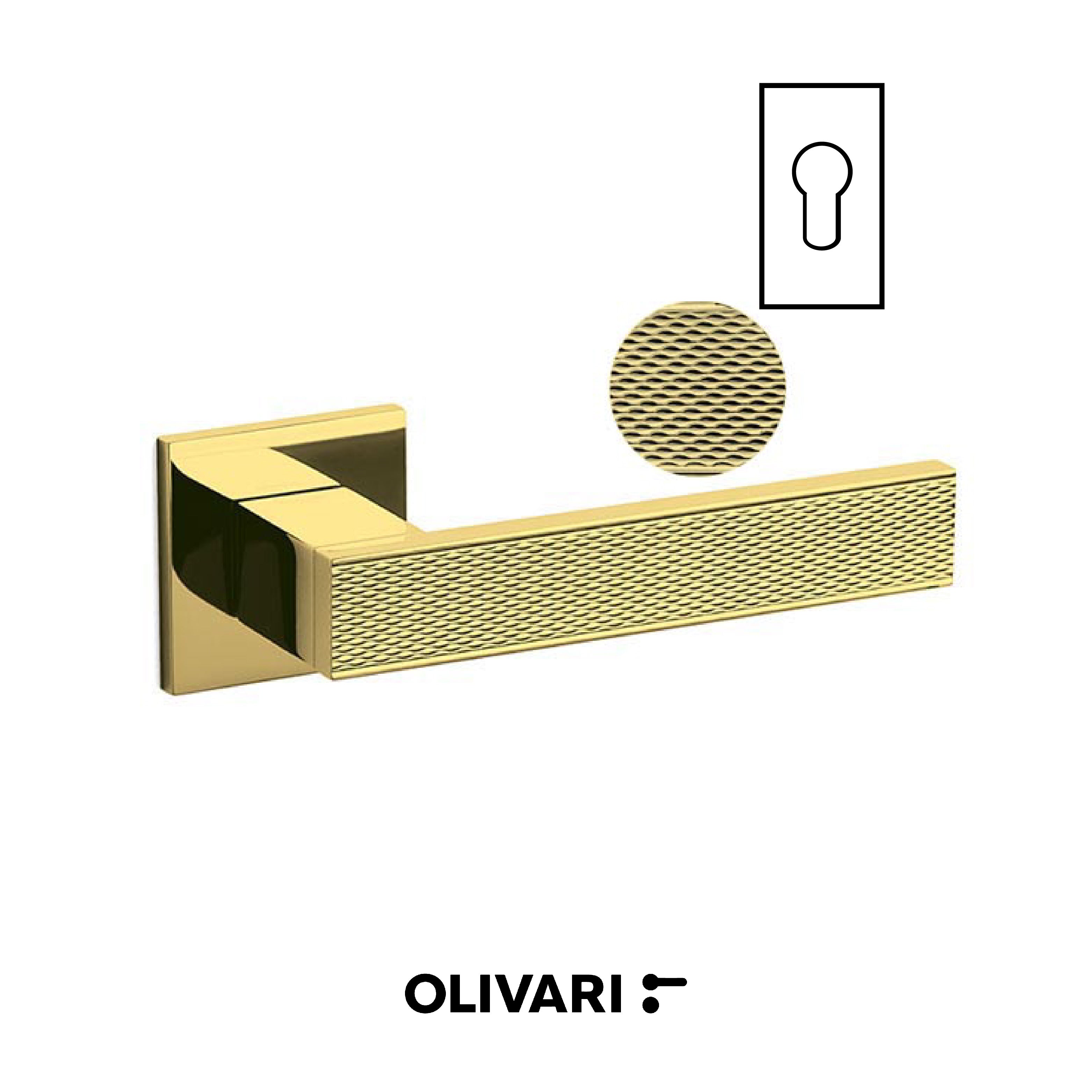 Diana Barley -  Olivari Maniglia per porta interna - Imhoff Handles