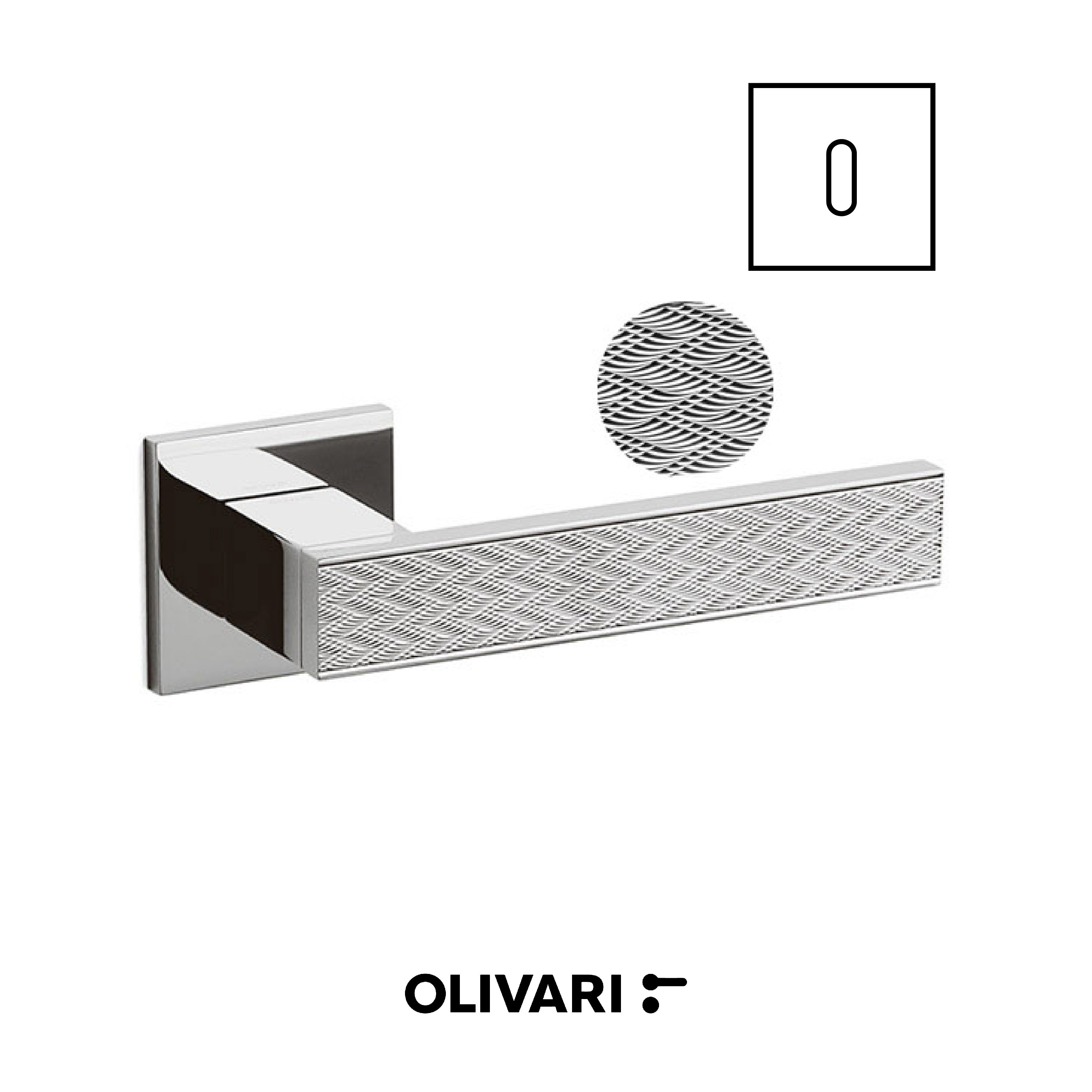 Diana Chevron -  Olivari Maniglia per porta interna - Imhoff Handles