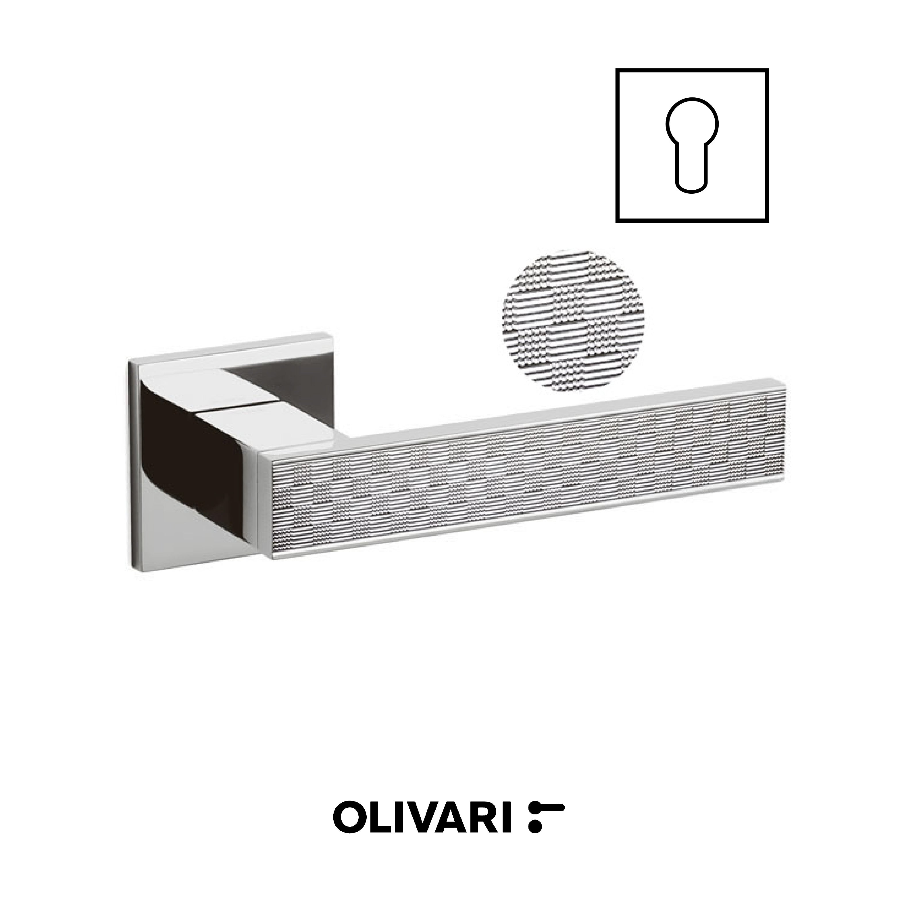 Diana Damier -  Olivari Maniglia per porta interna - Imhoff Handles