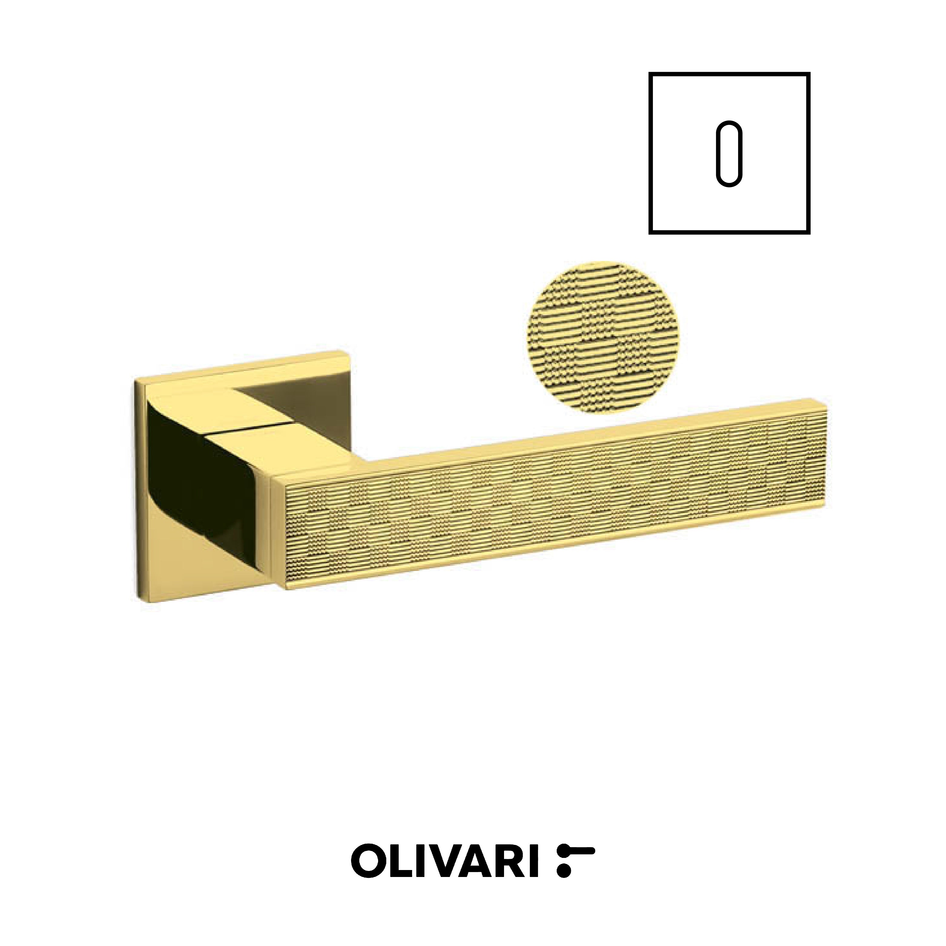Diana Damier -  Olivari Maniglia per porta interna - Imhoff Handles