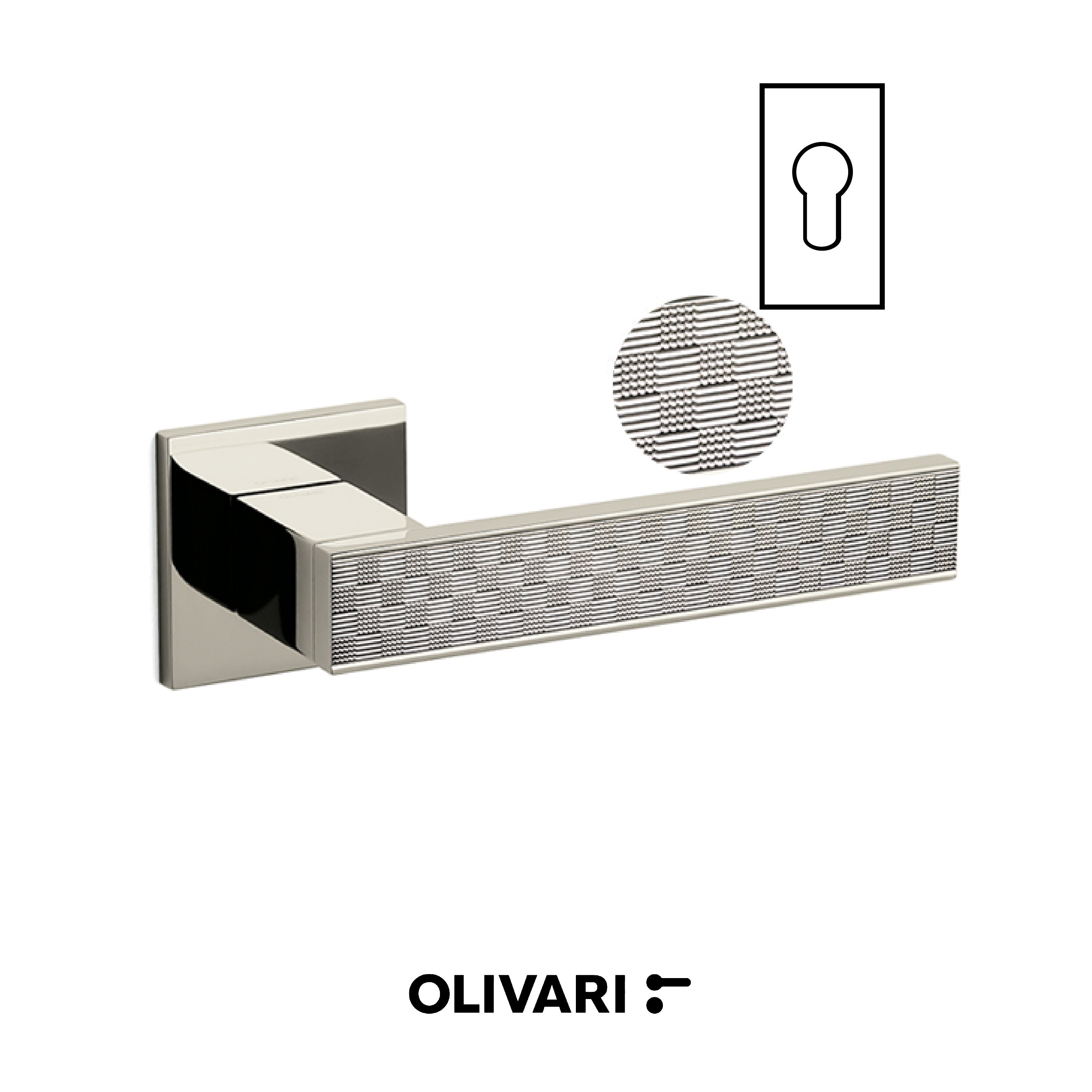 Diana Damier -  Olivari Maniglia per porta interna - Imhoff Handles