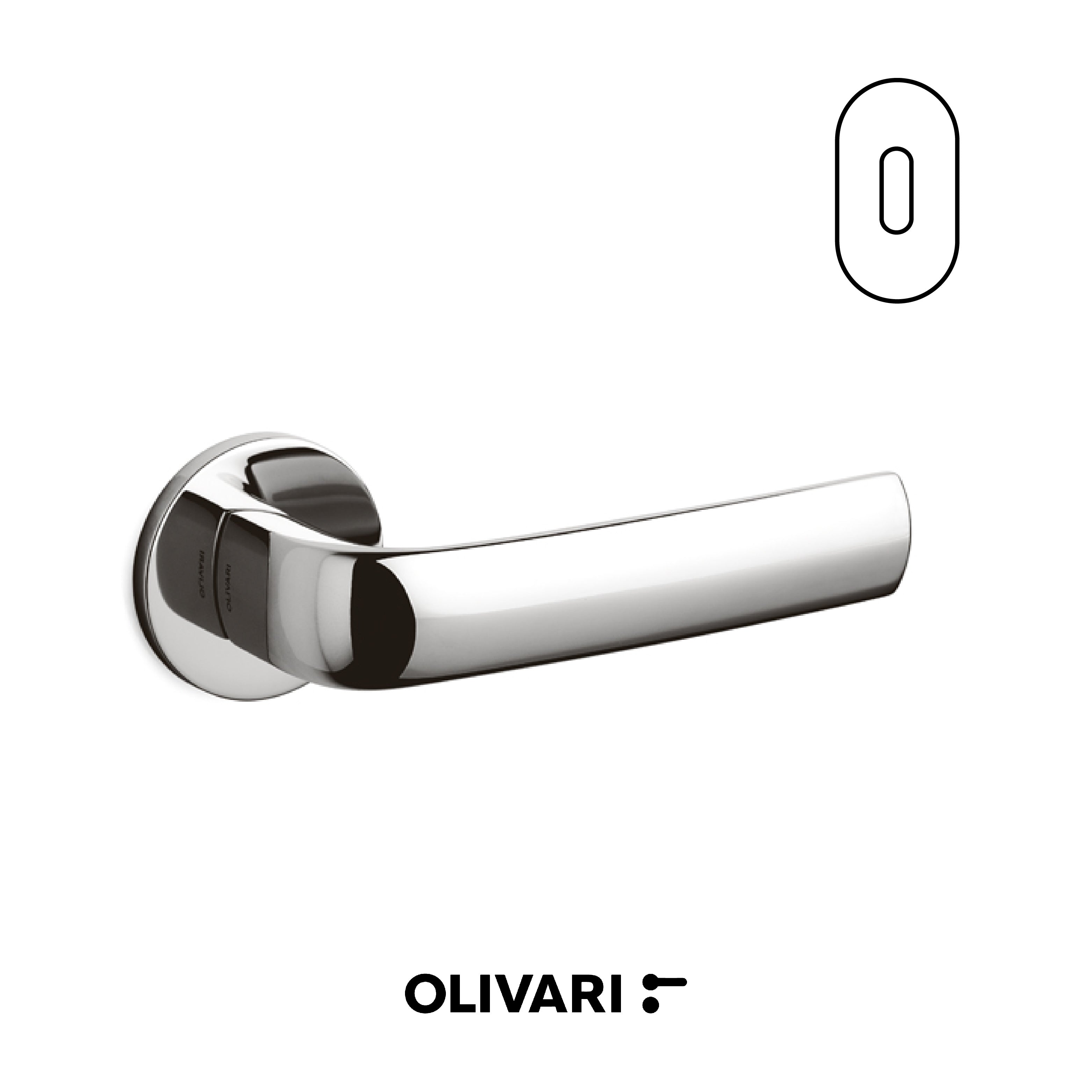 Diva - Olivari Maniglia per porta interna - Imhoff Handles