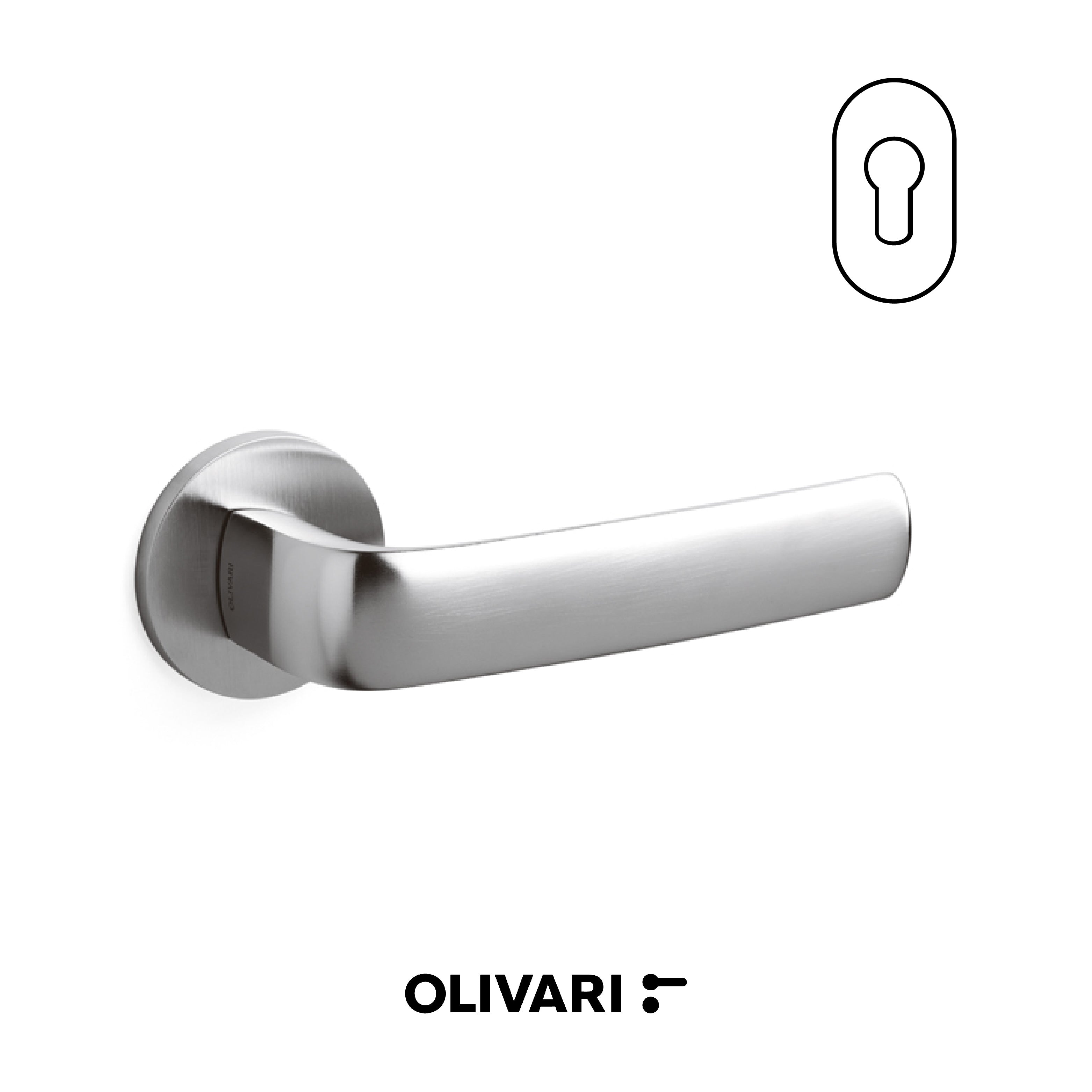 Diva - Olivari Maniglia per porta interna - Imhoff Handles