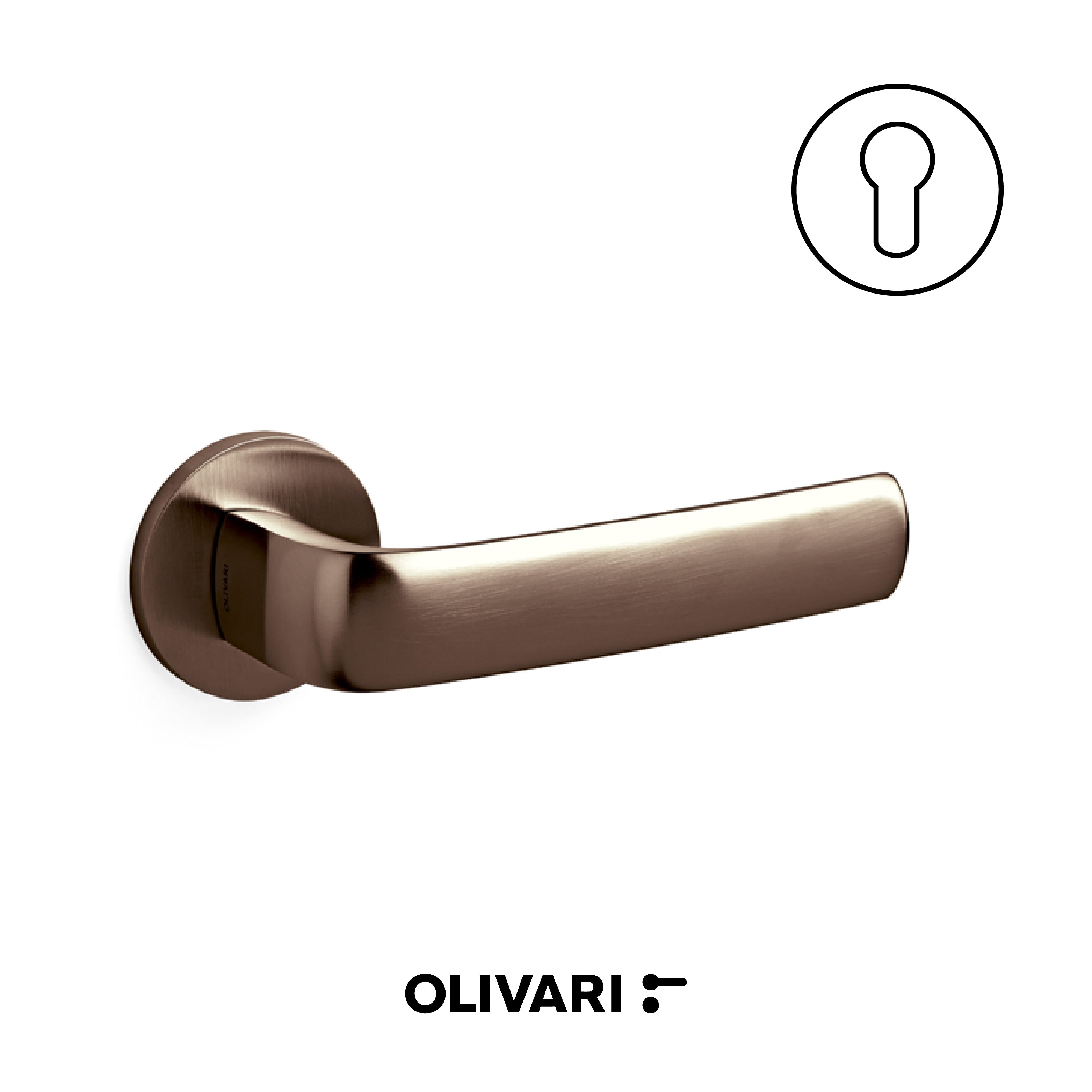 Diva - Olivari Maniglia per porta interna - Imhoff Handles