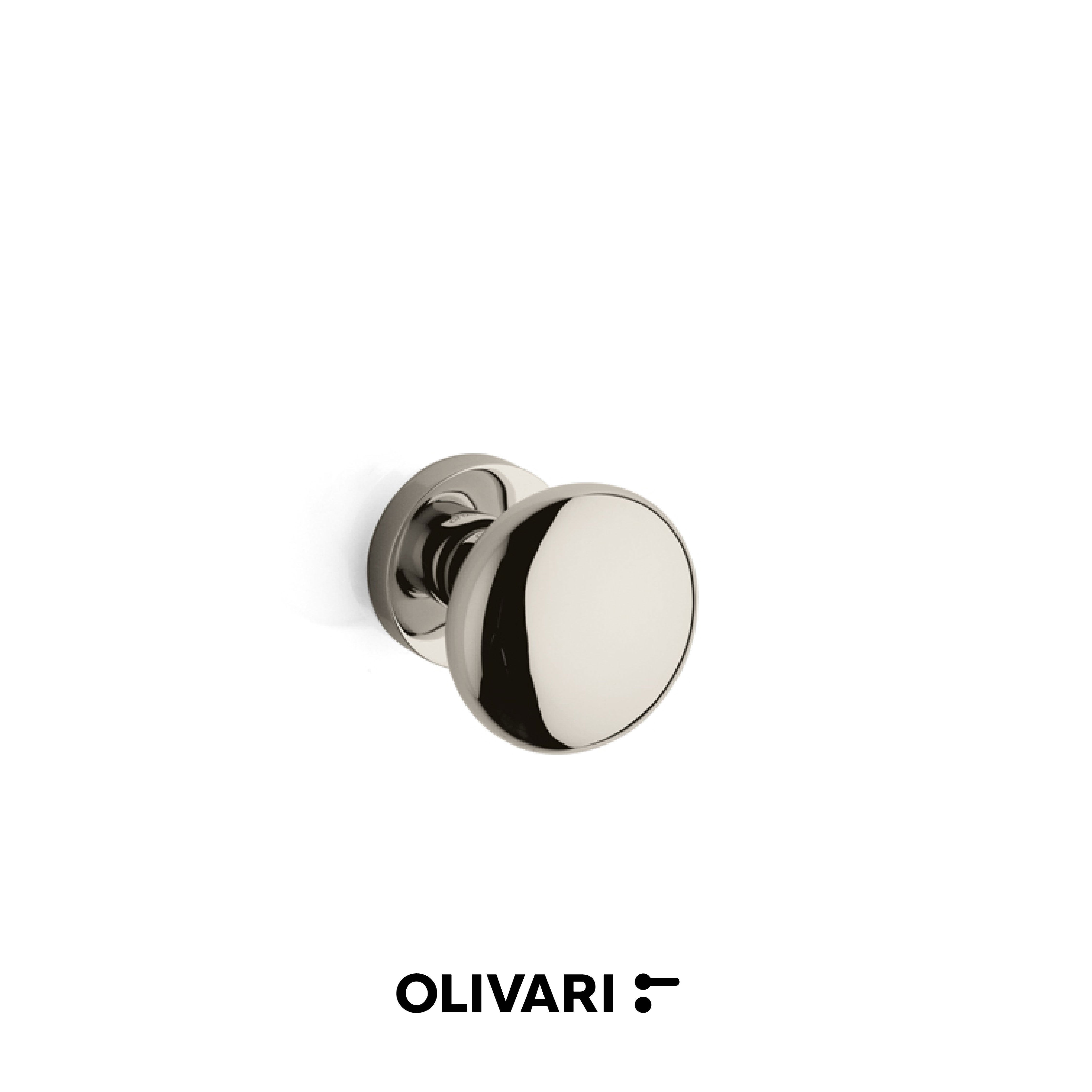 Olivari Edison Ø60 - Central Knobs for Doors